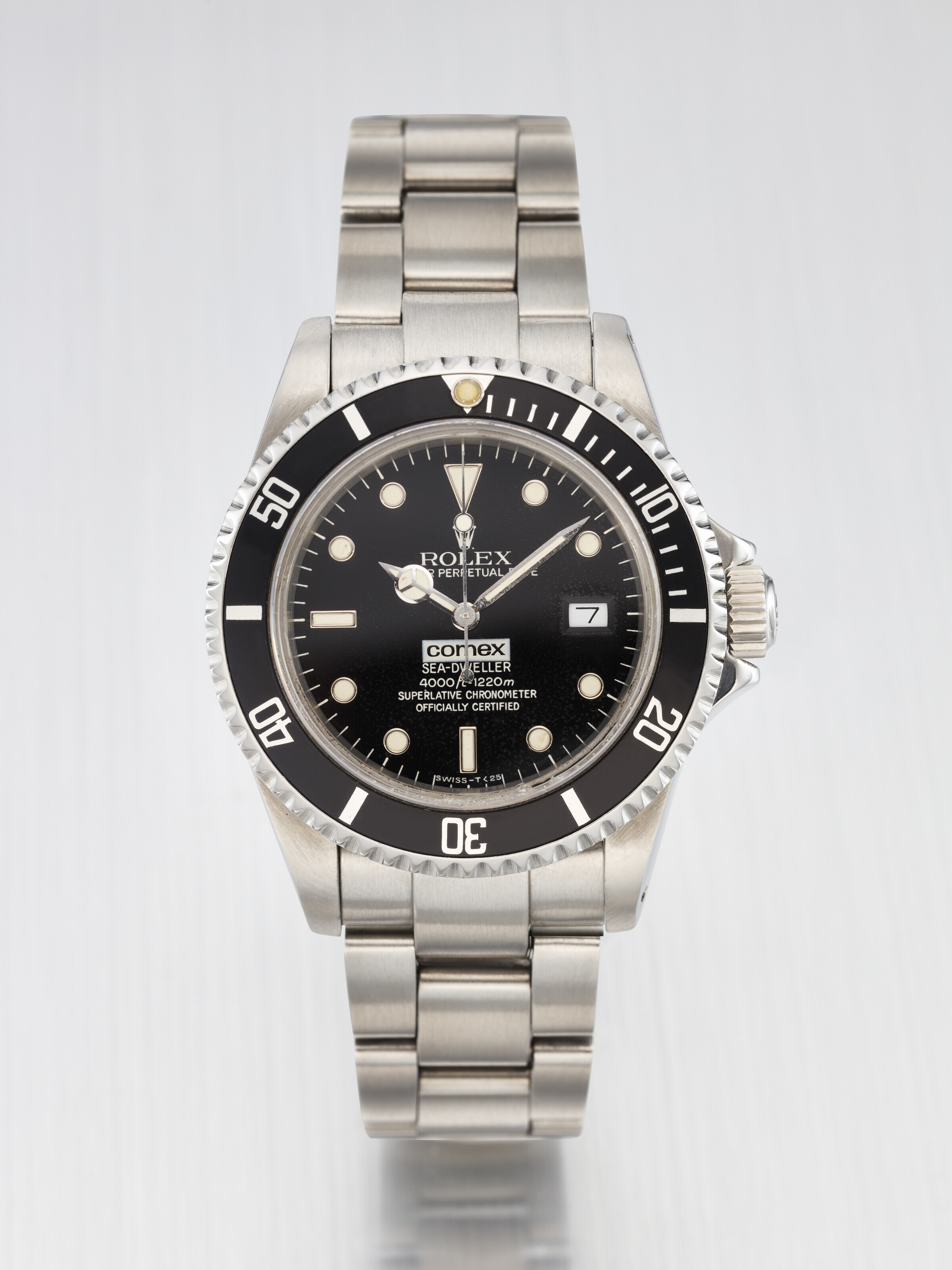 Rolex sales comex price