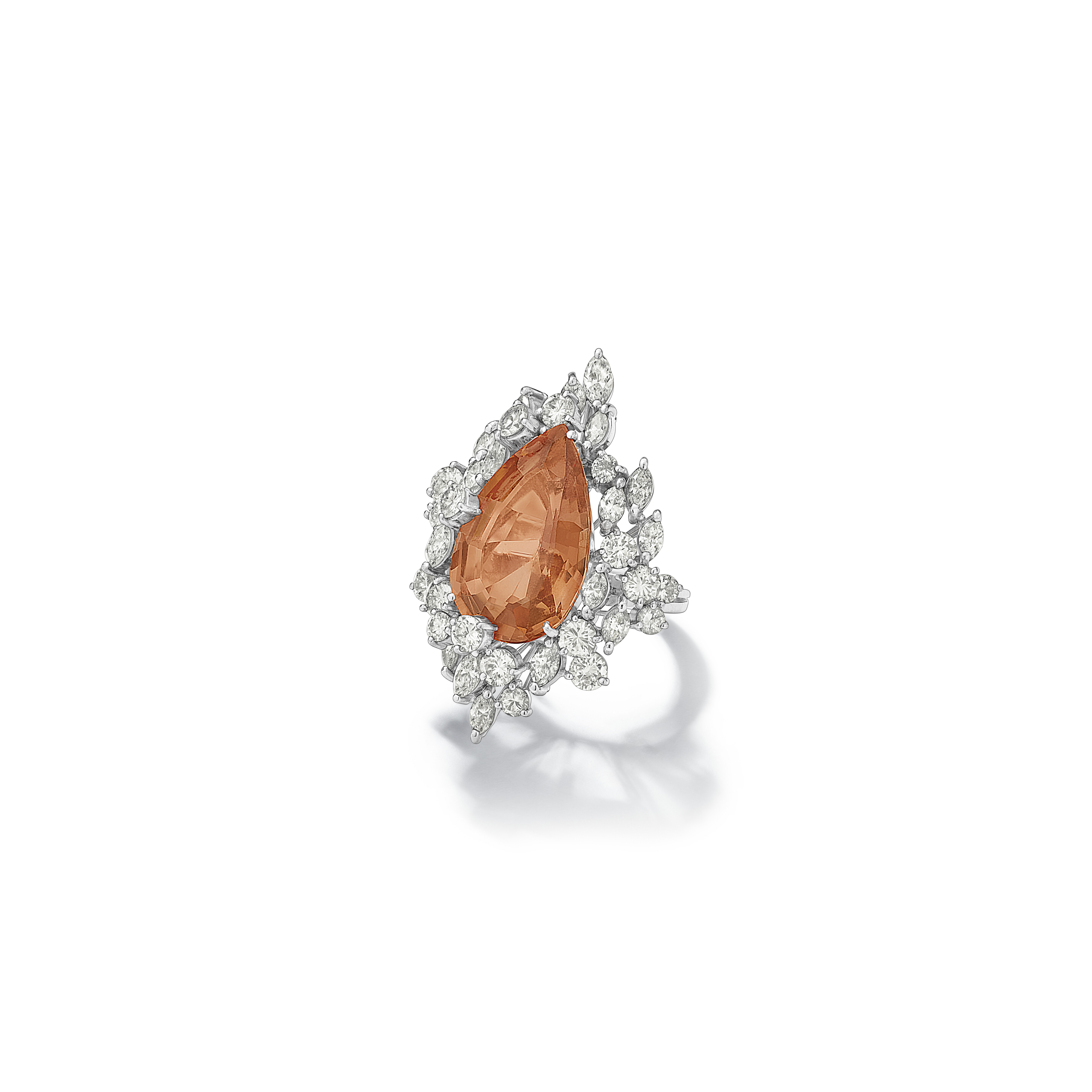 Catalog image of TOPAZ AND DIAMOND RING