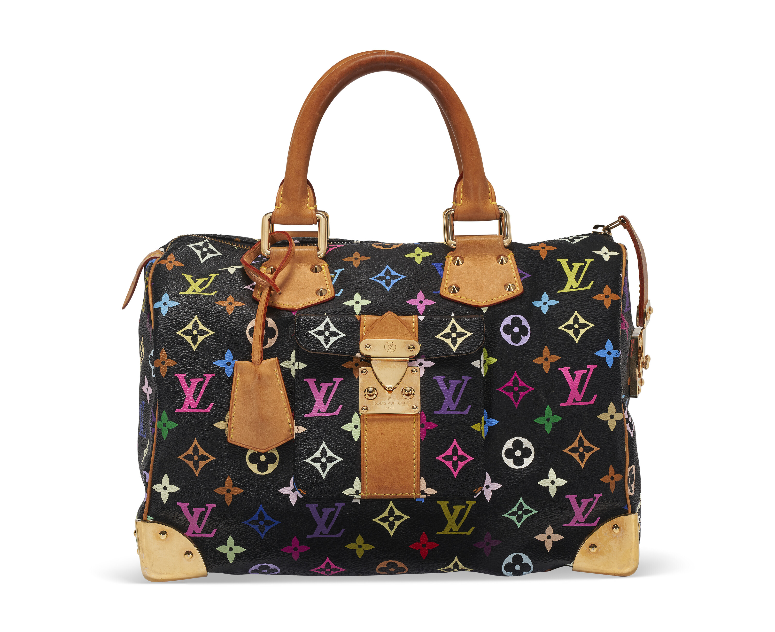 A RARE, LIMITED EDITION YELLOW & BLACK MONOGRAM LEATHER PUMPKIN BAG WITH  SILVER HARDWARE, LOUIS VUITTON X YAYOI KUSAMA, 2023 | Christie's