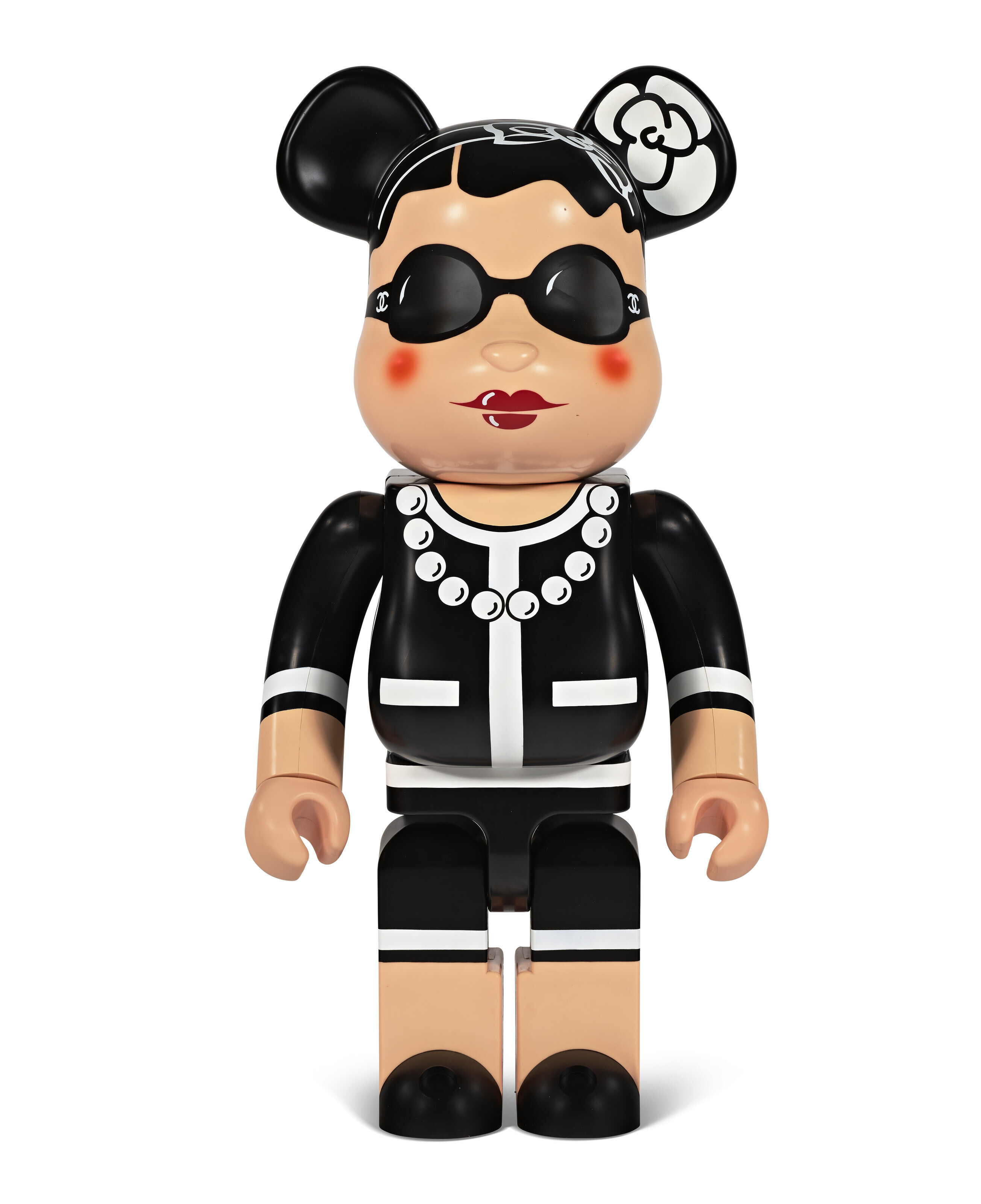 A LIMITED EDITION COCO CHANEL 1000% BE@RBRICK, CHANEL X MEDICOM