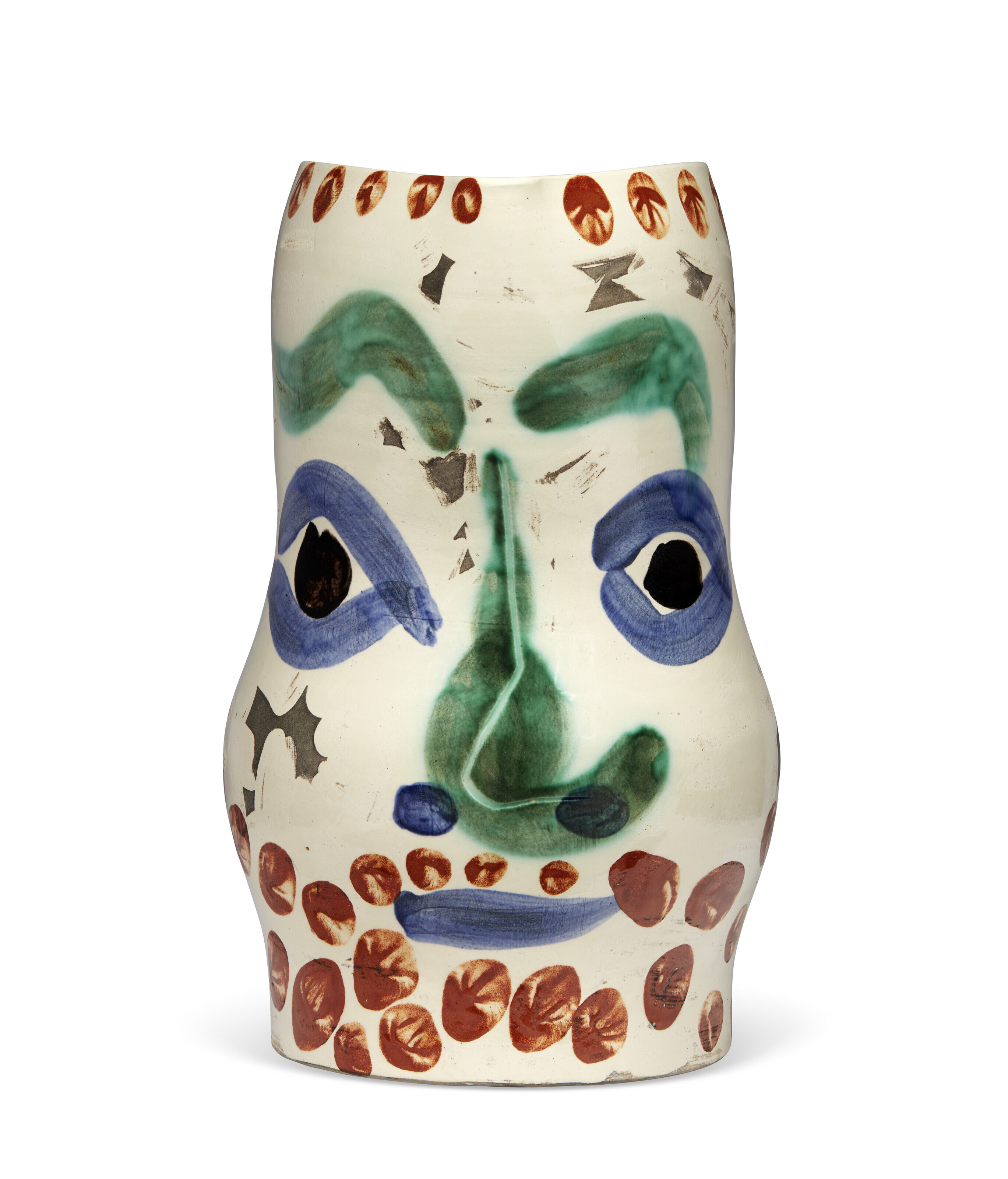 Pablo Picasso (1881-1973), Visage aux points (A.R. 610) | Christie's