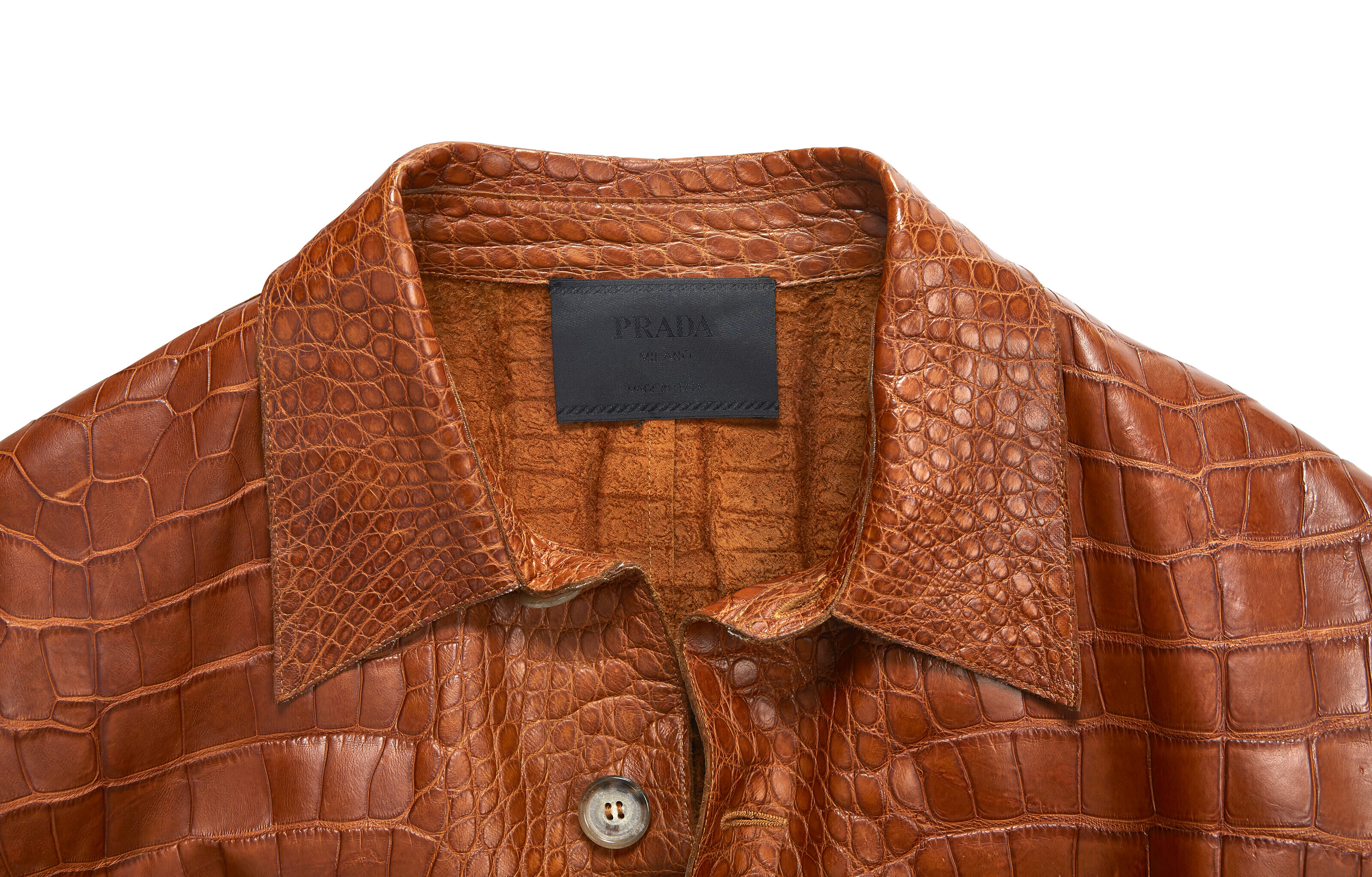 Gucci alligator jacket sales