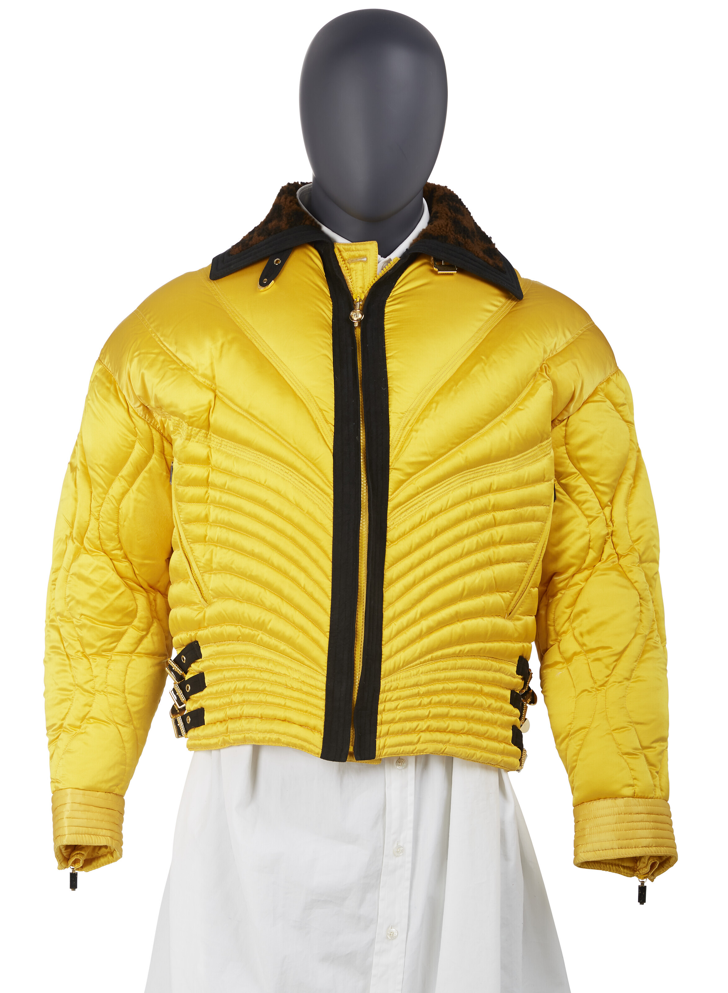 Gianni Versace Versace Padded Jacket THREE BOLD POLYCHROME PRINTED