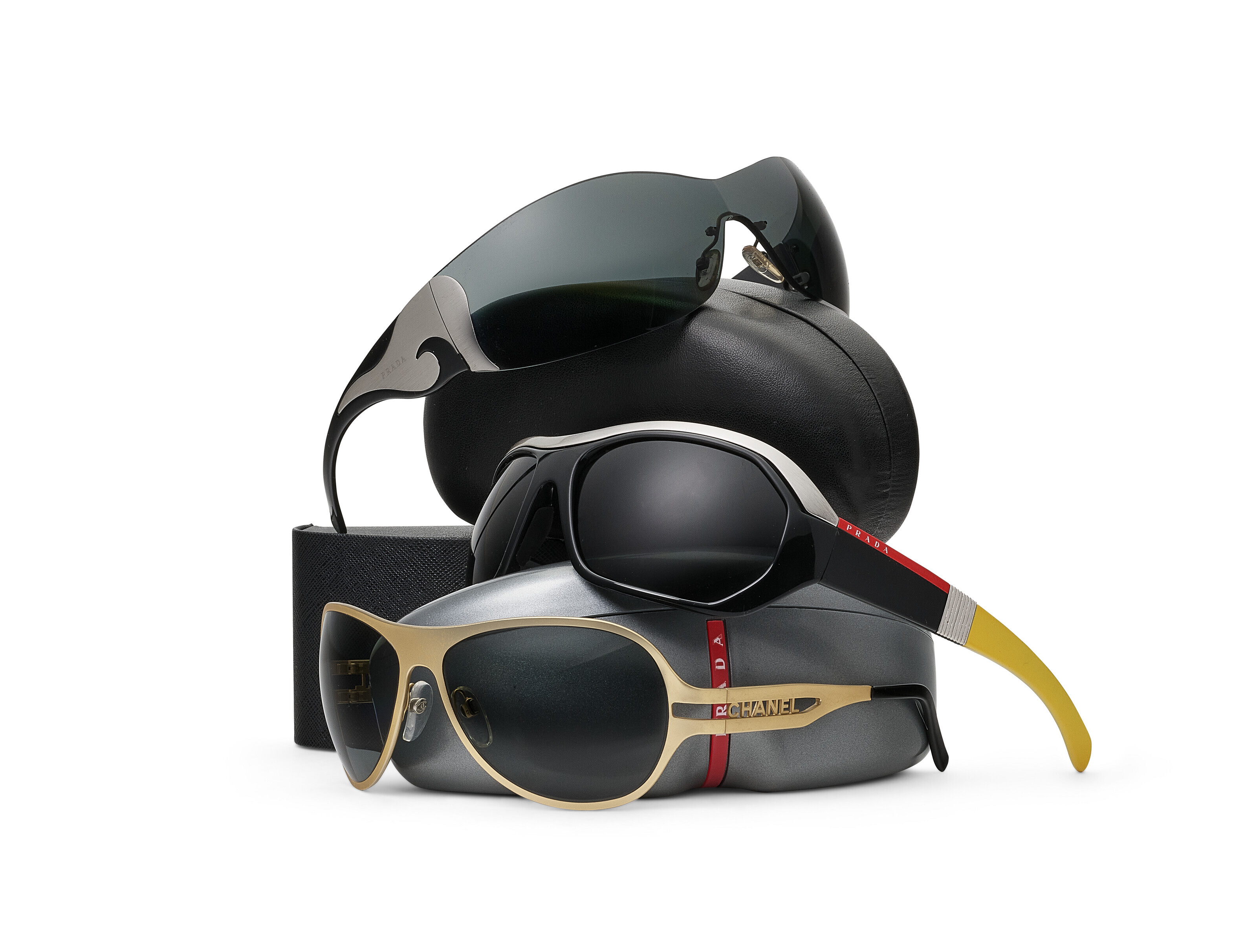 A group of Chanel and Prada sunglasses, 2000s Christie’s