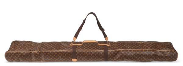 A BROWN MONOGRAM CANVAS SKI BAG WITH GOLD HARDWARE, LOUIS VUITTON, CIRCA  2000