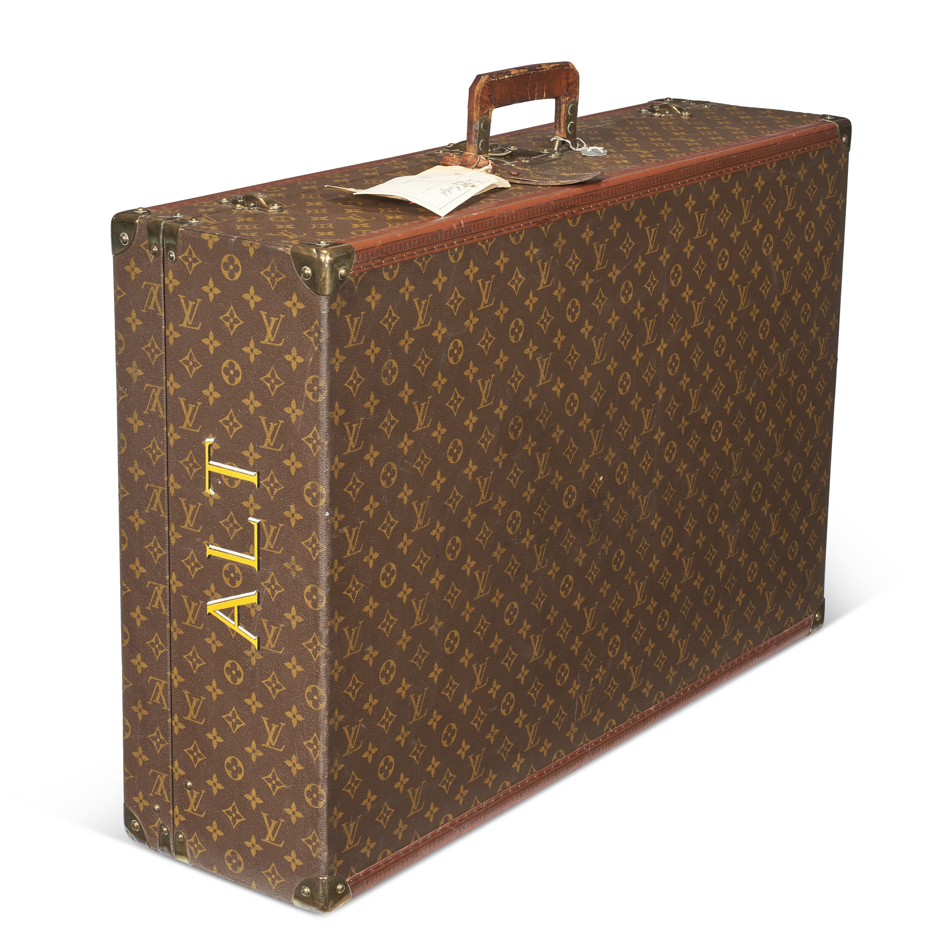 A PAIR OF BROWN MONOGRAM CANVAS PÉGASE 70 SUITCASES, LOUIS VUITTON