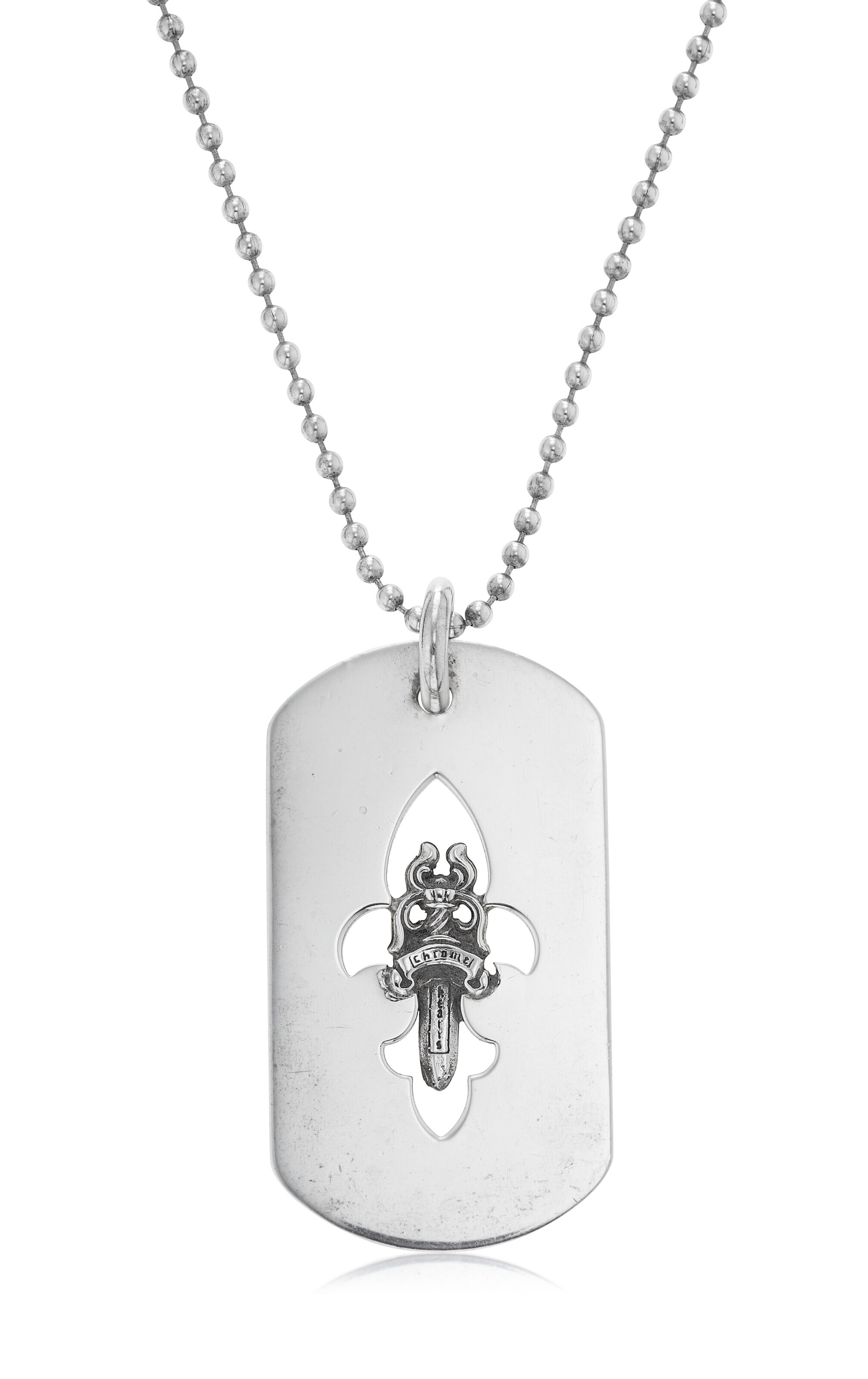 Chrome Hearts シルバーメダルネックレス CHROME HEARTS SILVER PENDANT NECKLACE, | Christie's