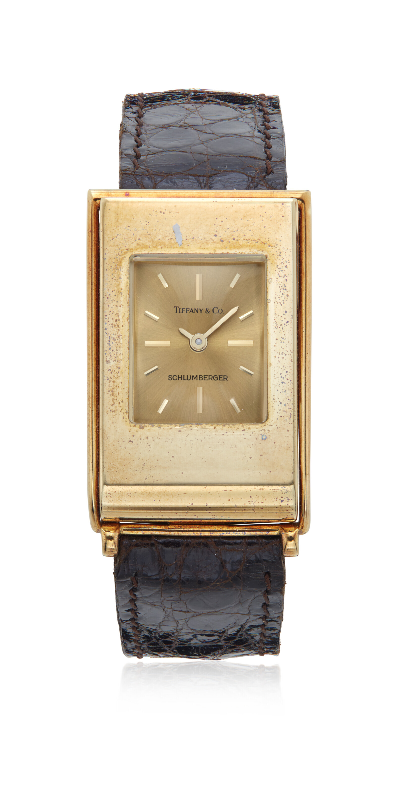 TIFFANY & CO., JEAN SCHLUMBERGER GOLD WRISTWATCH, | Christie display picture 1