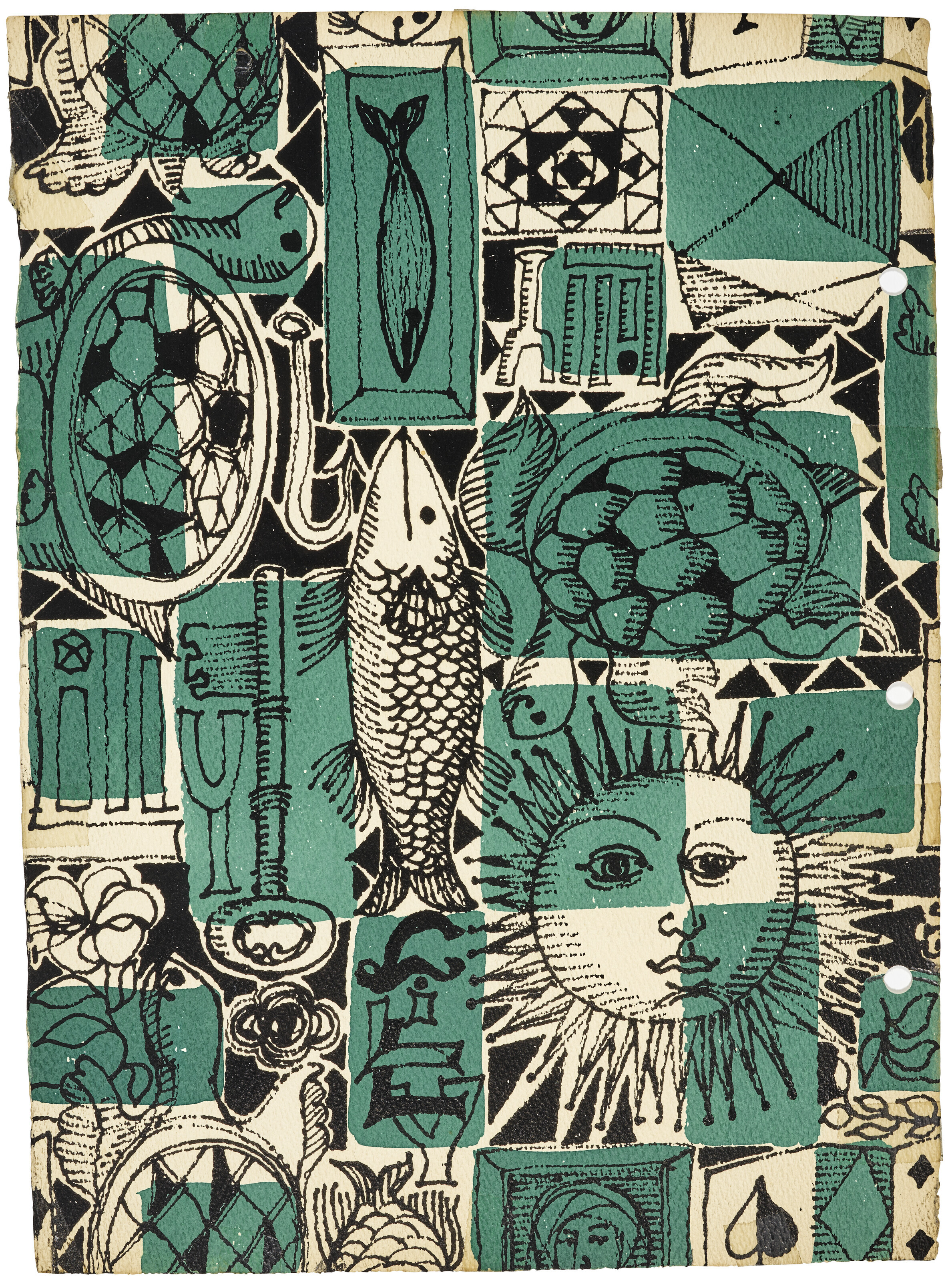 SHUZO AZUCHI GULLIVER (91) 作品集&シルクスクリーン SUZIE ZUZEK (AMERICAN 1920-2011), Harlillyquin | Christie's