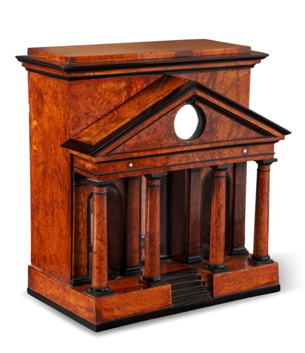 A 19th Century Chinese Burled Elm Altar Table Stand