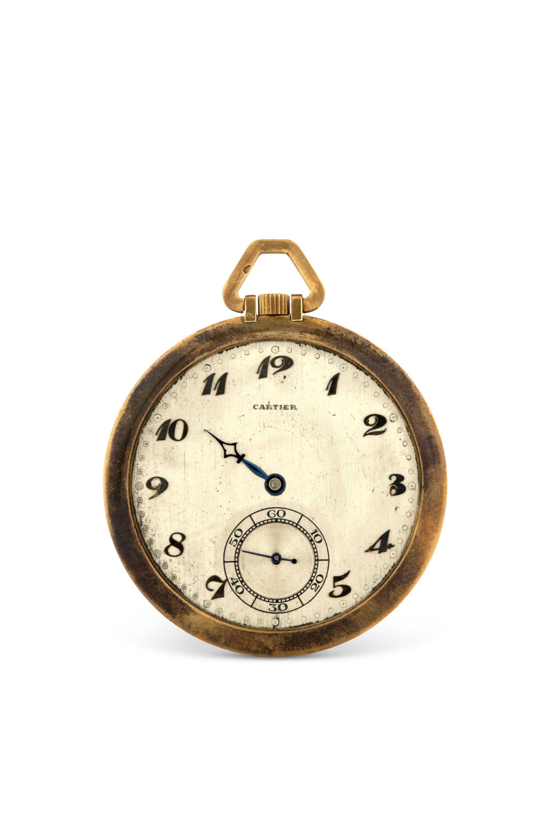 A GOLD POCKET WATCH, CARTIER, PARIS, CIRCA 1930 Christie's