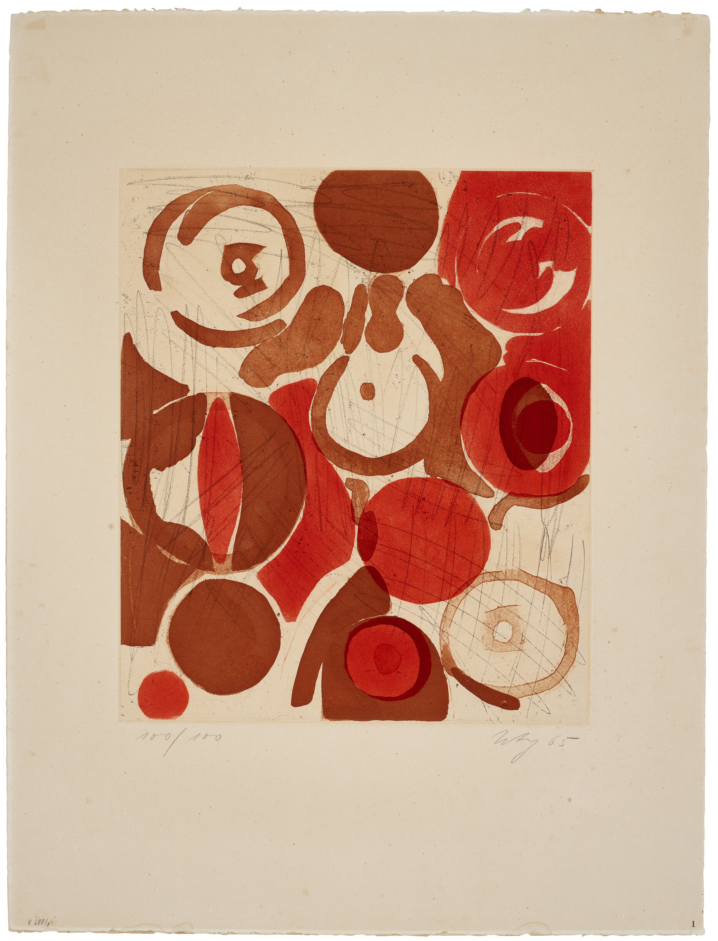 ERNST WILHELM NAY (1902-1968), Two Prints by the Artist