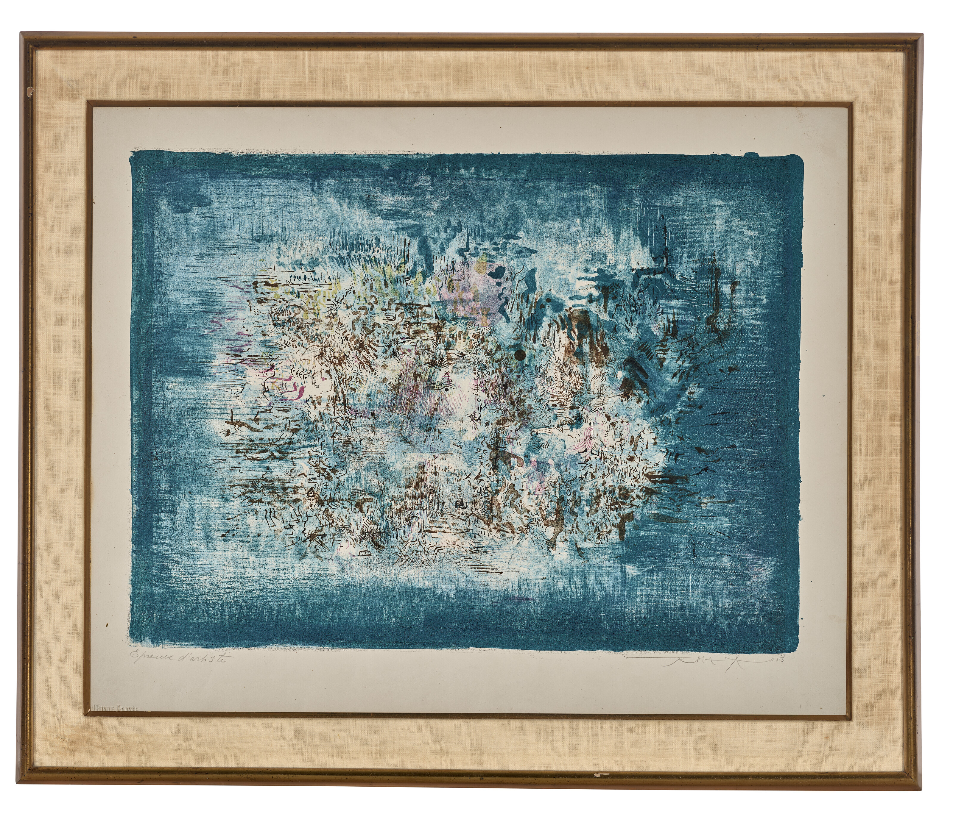 ZAO WOU-KI (1920-2013), Petit jardin | Christie's