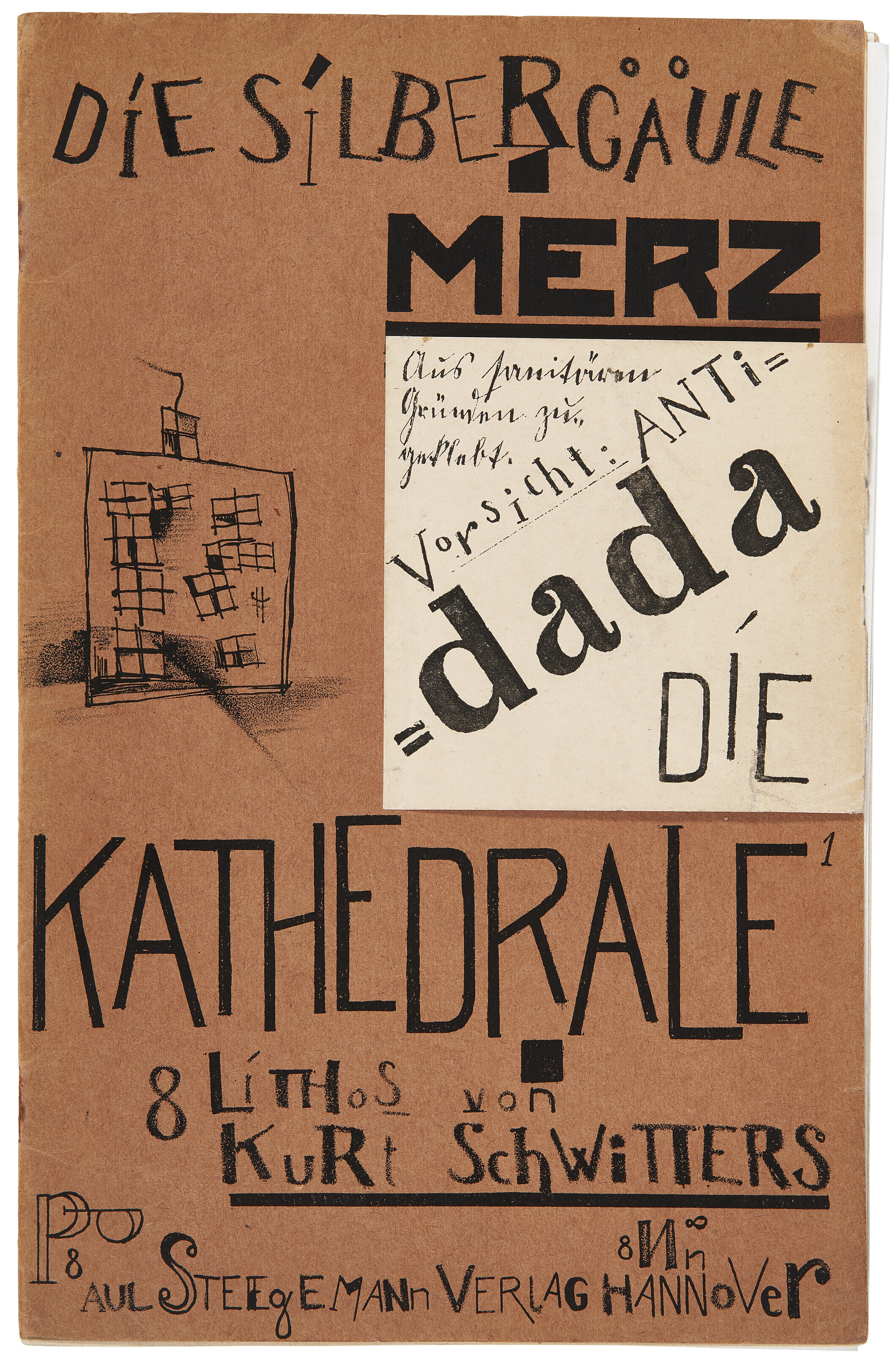  schwitters Akademie der Künste KURT SCHWITTERS (1887-1948), Die Kathedrale from Die Silbergäule