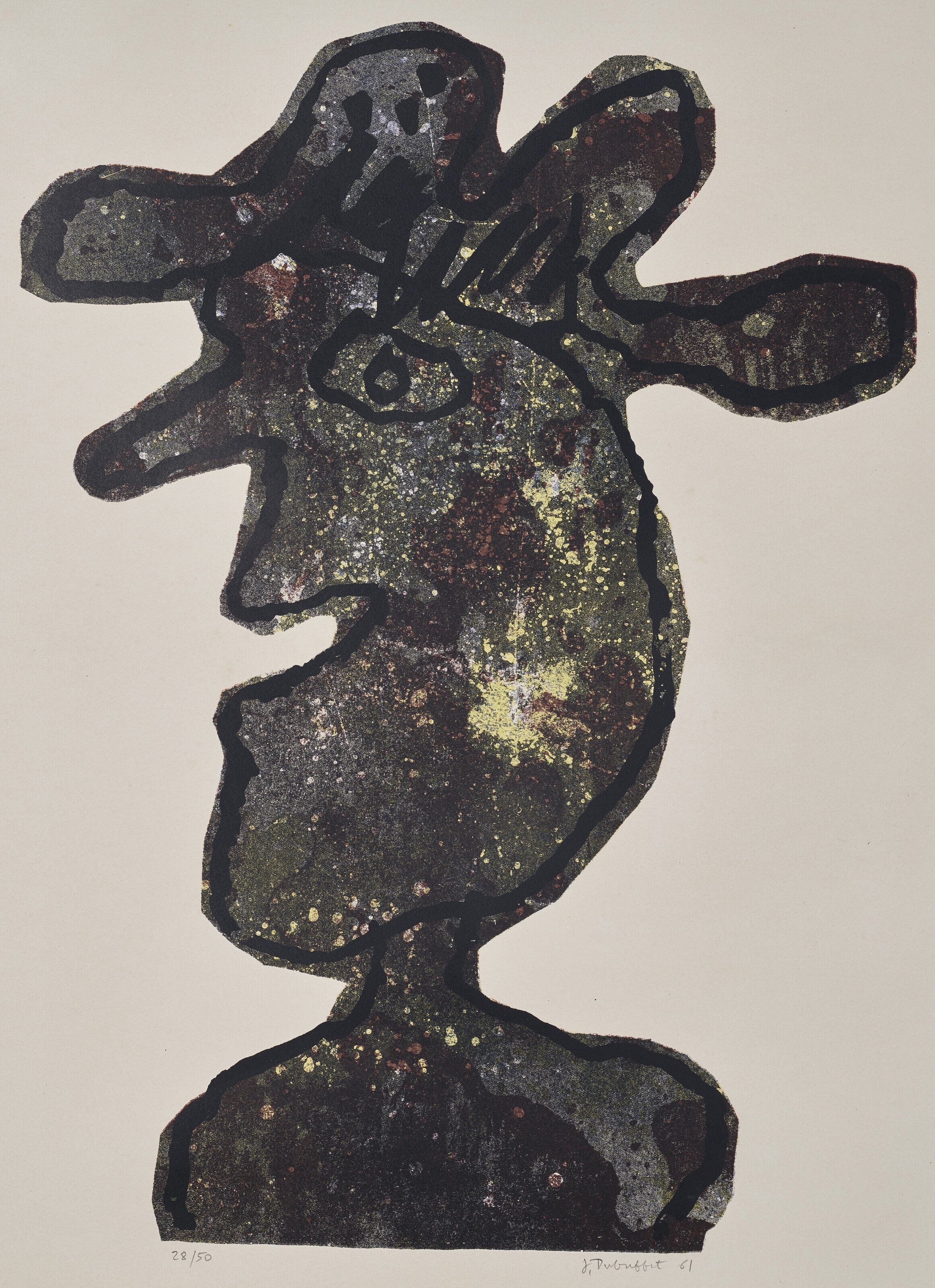 JEAN DUBUFFET (1901-1985), L'homme au chapeau | Christie's