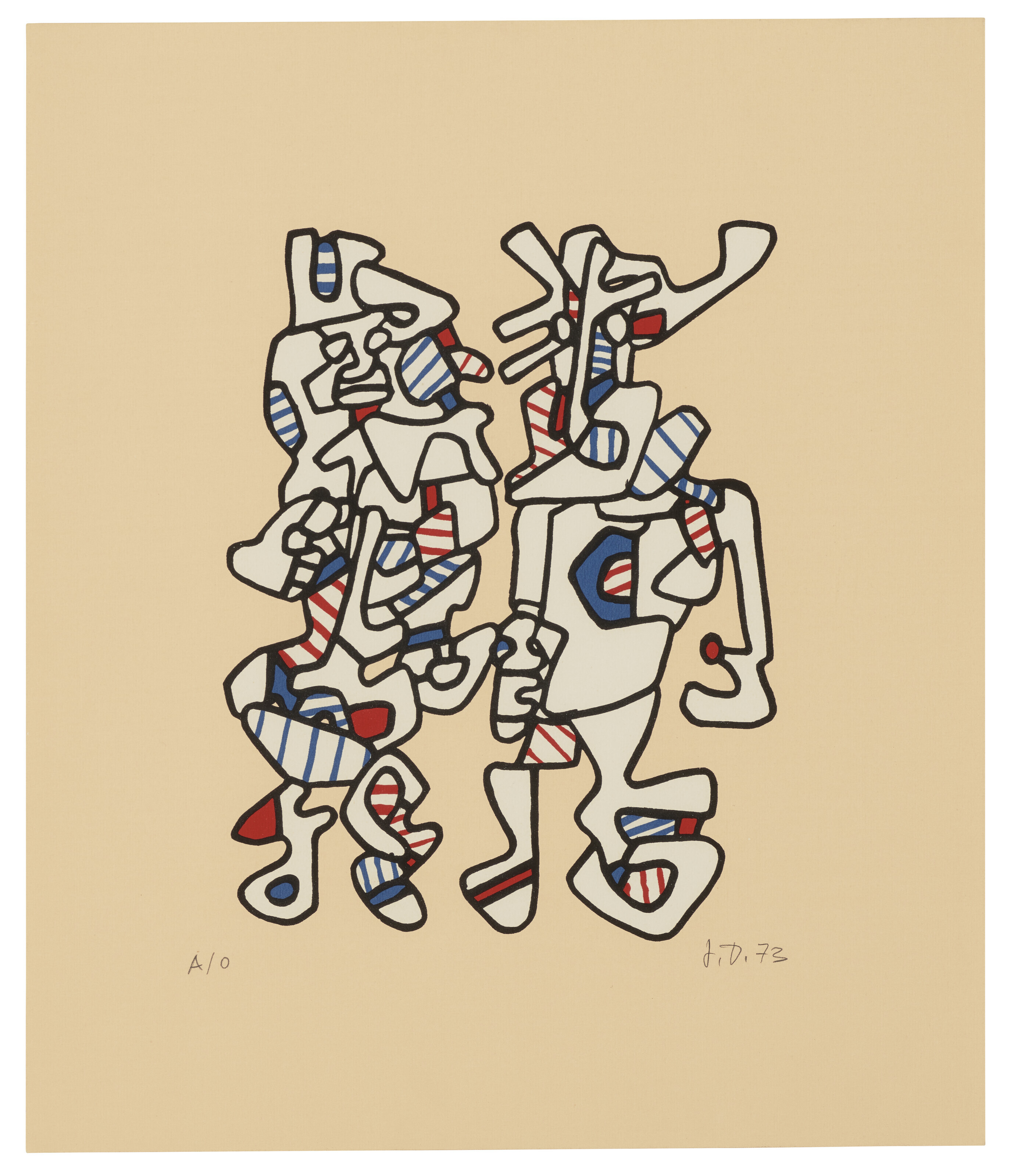 JEAN DUBUFFET (1901-1985), L'homme au chapeau | Christie's