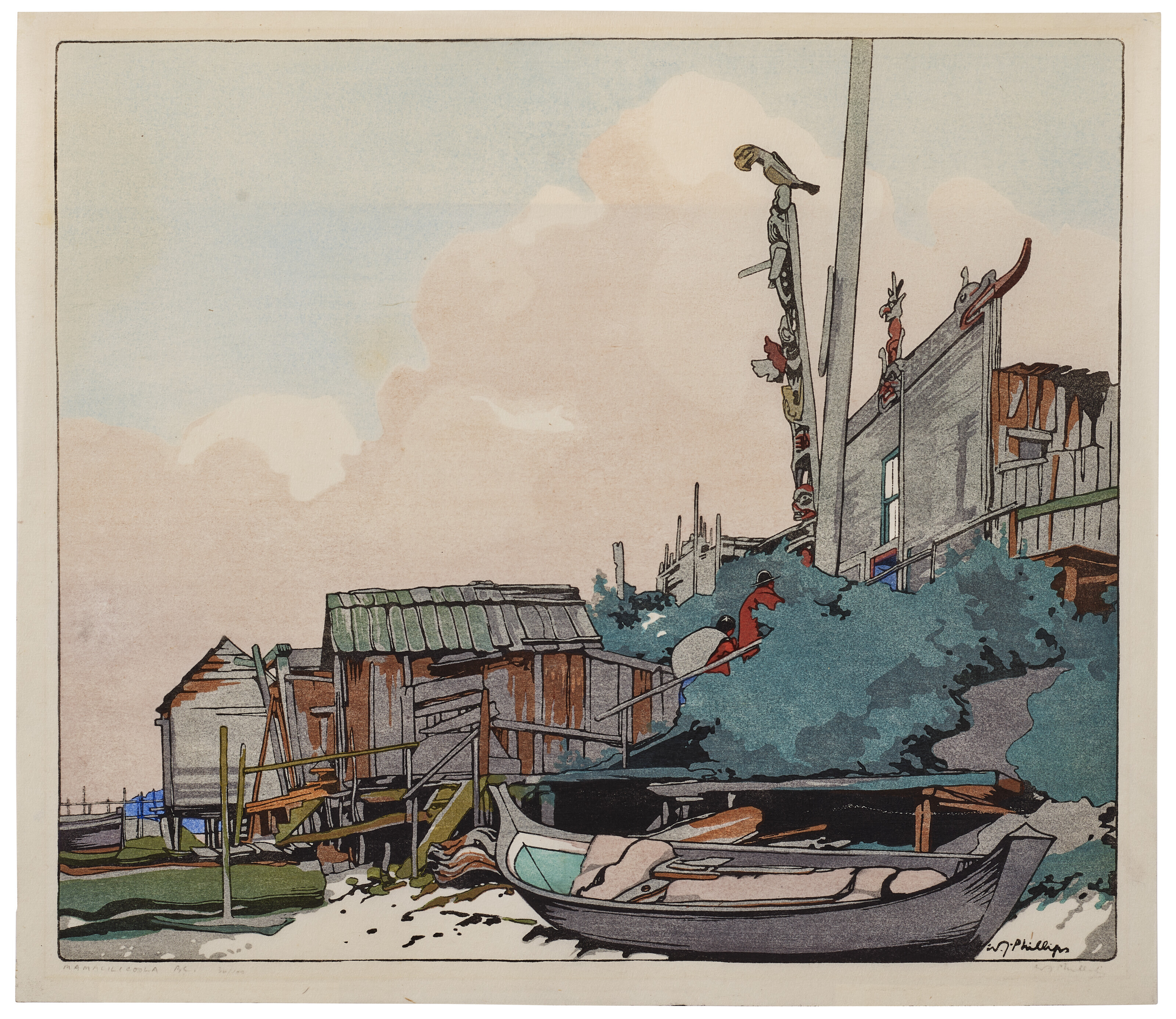 Walter J. Phillips　ウォルター・J・フィリップス WALTER JOSEPH PHILLIPS (1884-1963), Mamalilicoola, British
