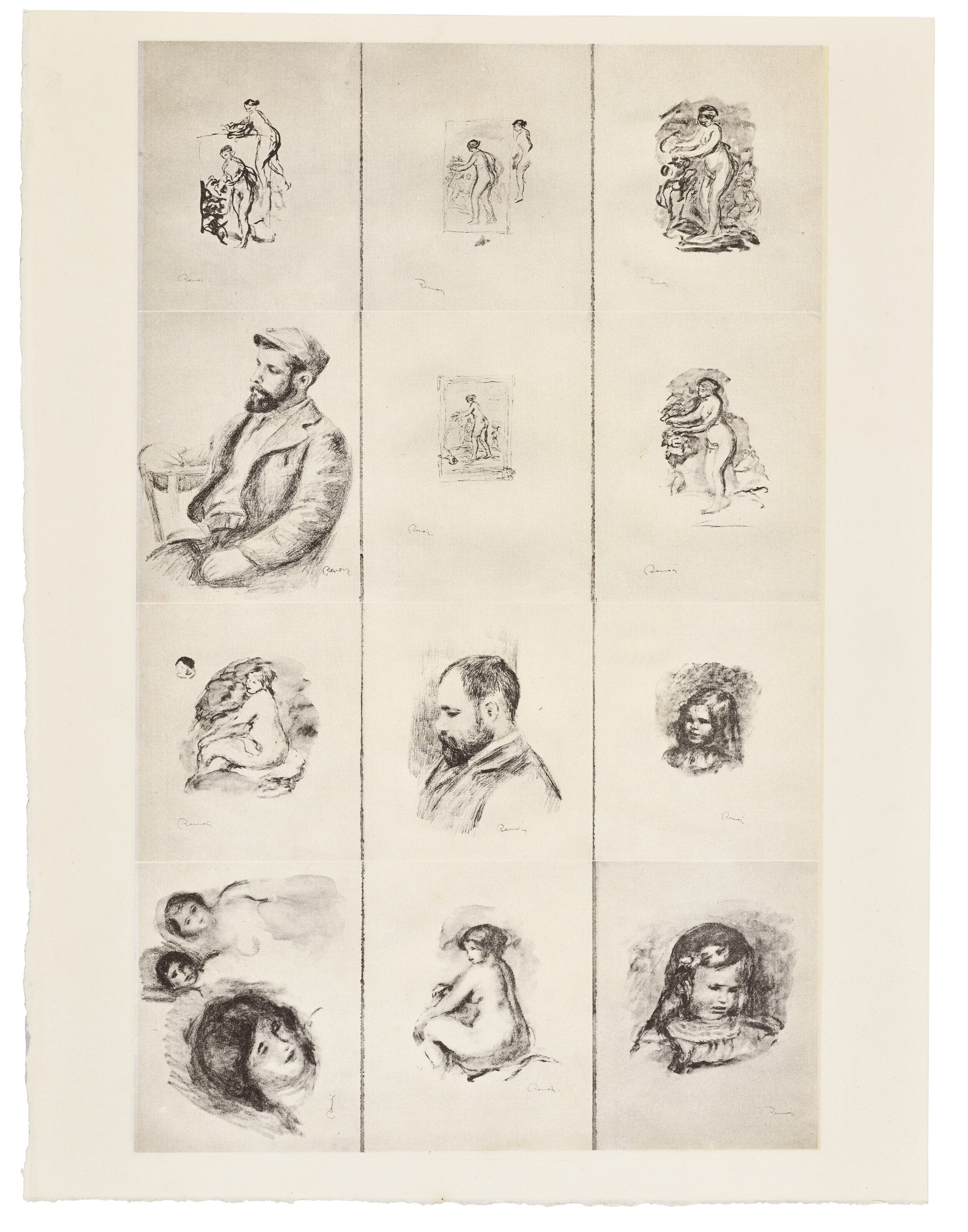 PIERRE-AUGUSTE RENOIR (1841-1919), L'Album des Douze lithographies