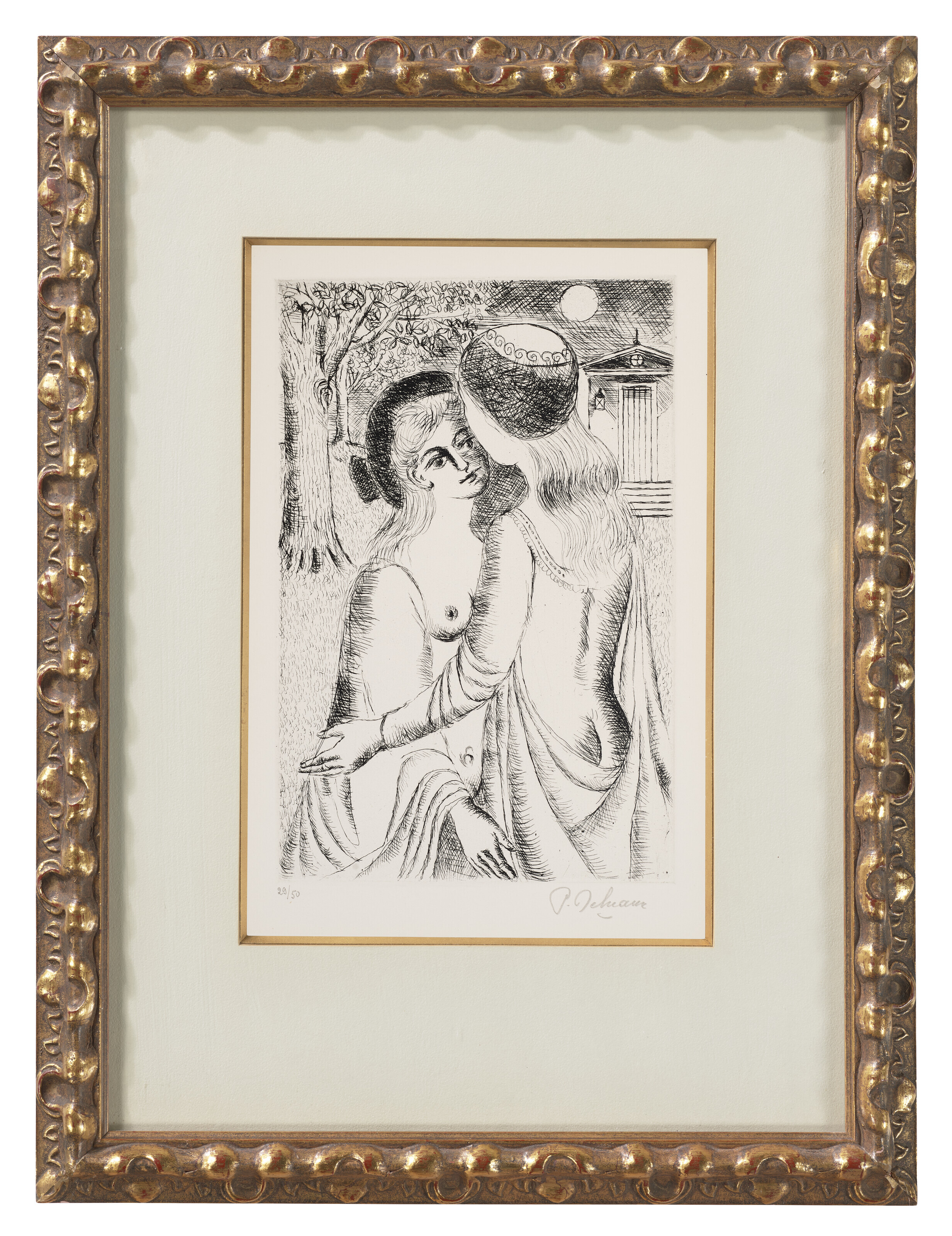 高品質の激安 (1897-1994), DELVAUX PAUL Two Christie's | Artist the by Prints 絵画