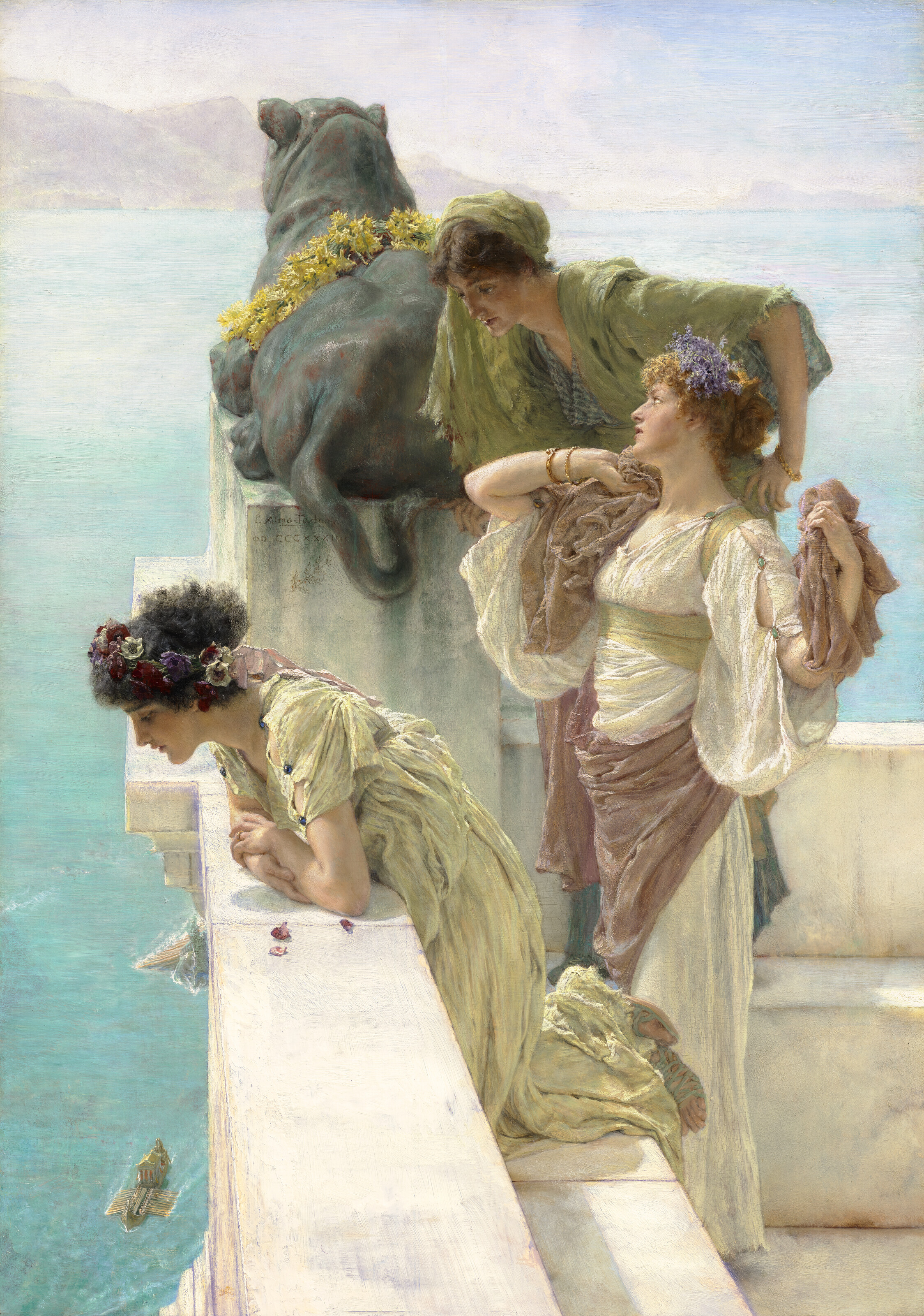 Lawrence Alma-Tadema, A Coign of Vantage, 1895, sold for $7,068,000 on 14 June 2023 at Christie's in New York