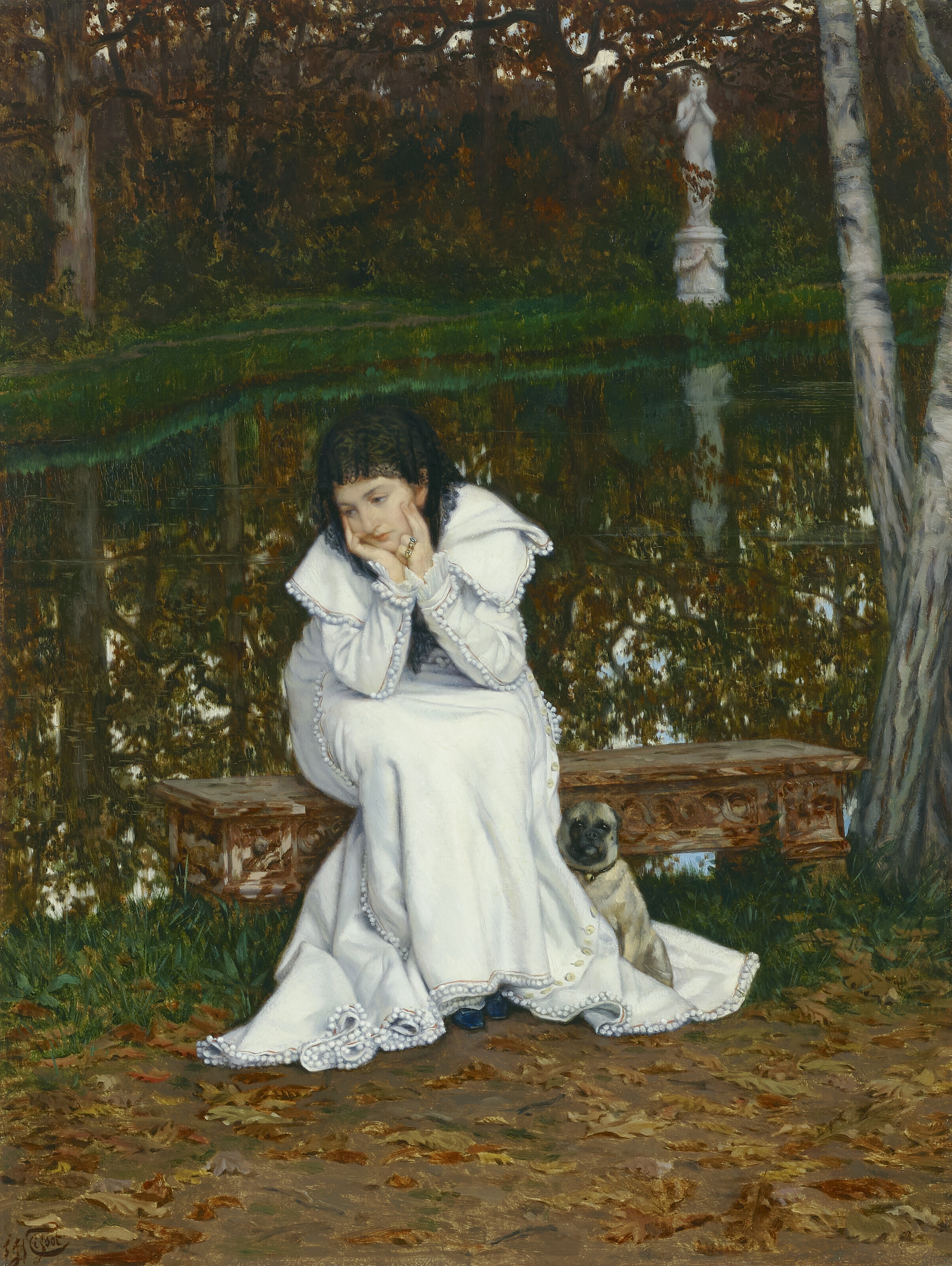 JAMES JOSEPH TISSOT (FRENCH, 1836-1902), Mélancolie | Christie's