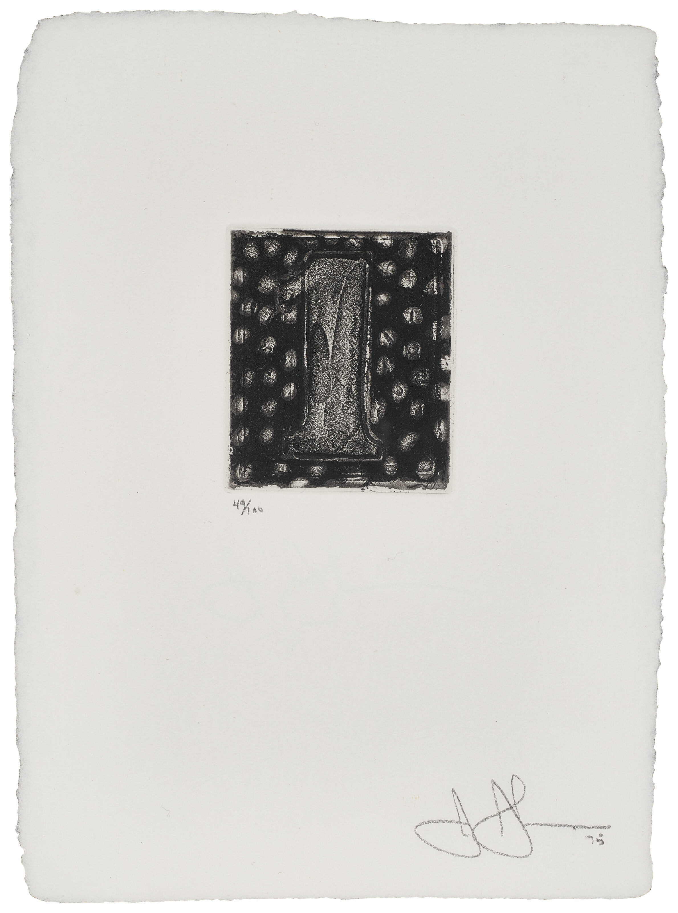 JASPER JOHNS (B. 1930), 0-9 (A Set of Ten Numerals) | Christie's