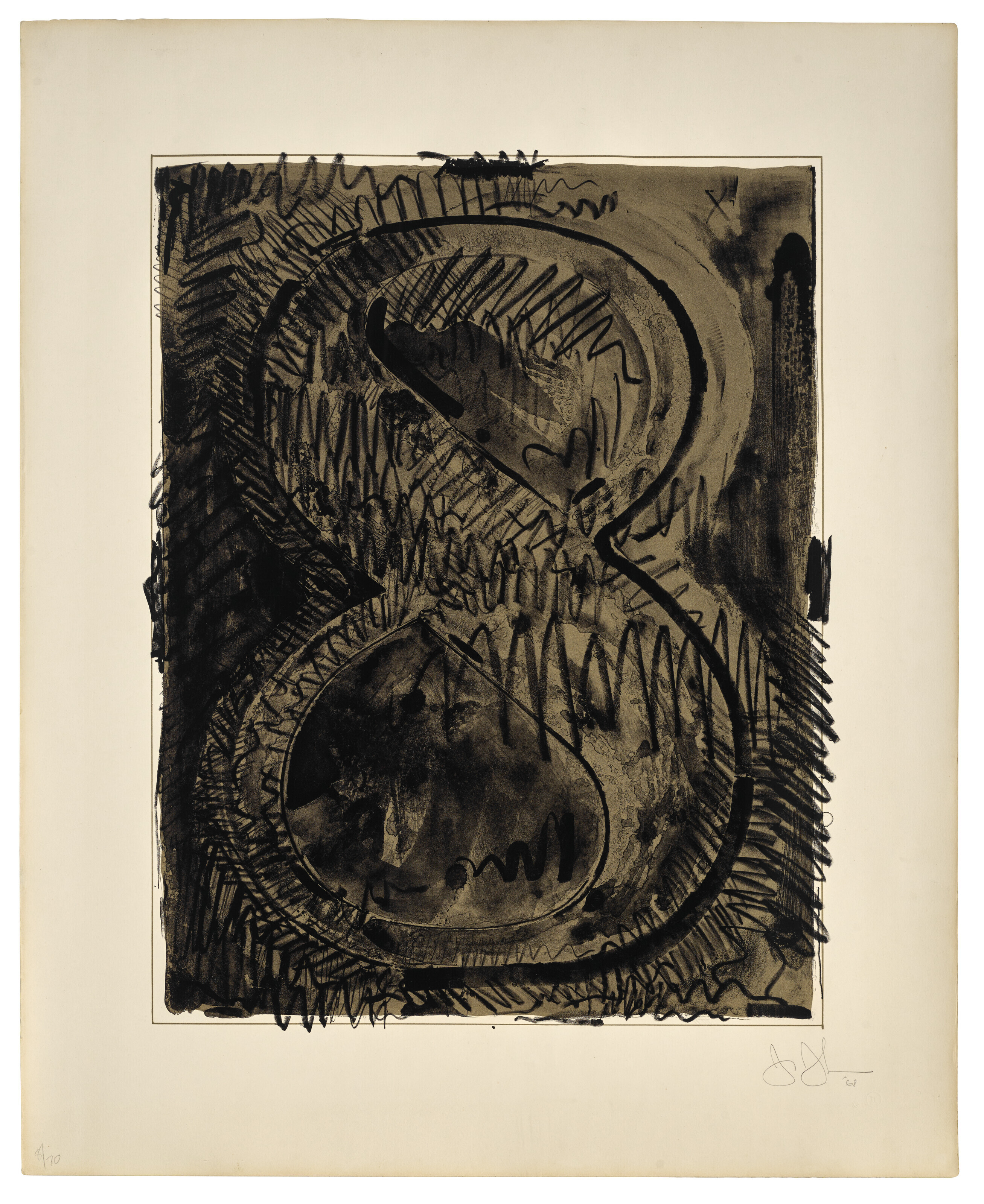 JASPER JOHNS (B. 1930), 0-9 (A Set of Ten Numerals) | Christie's