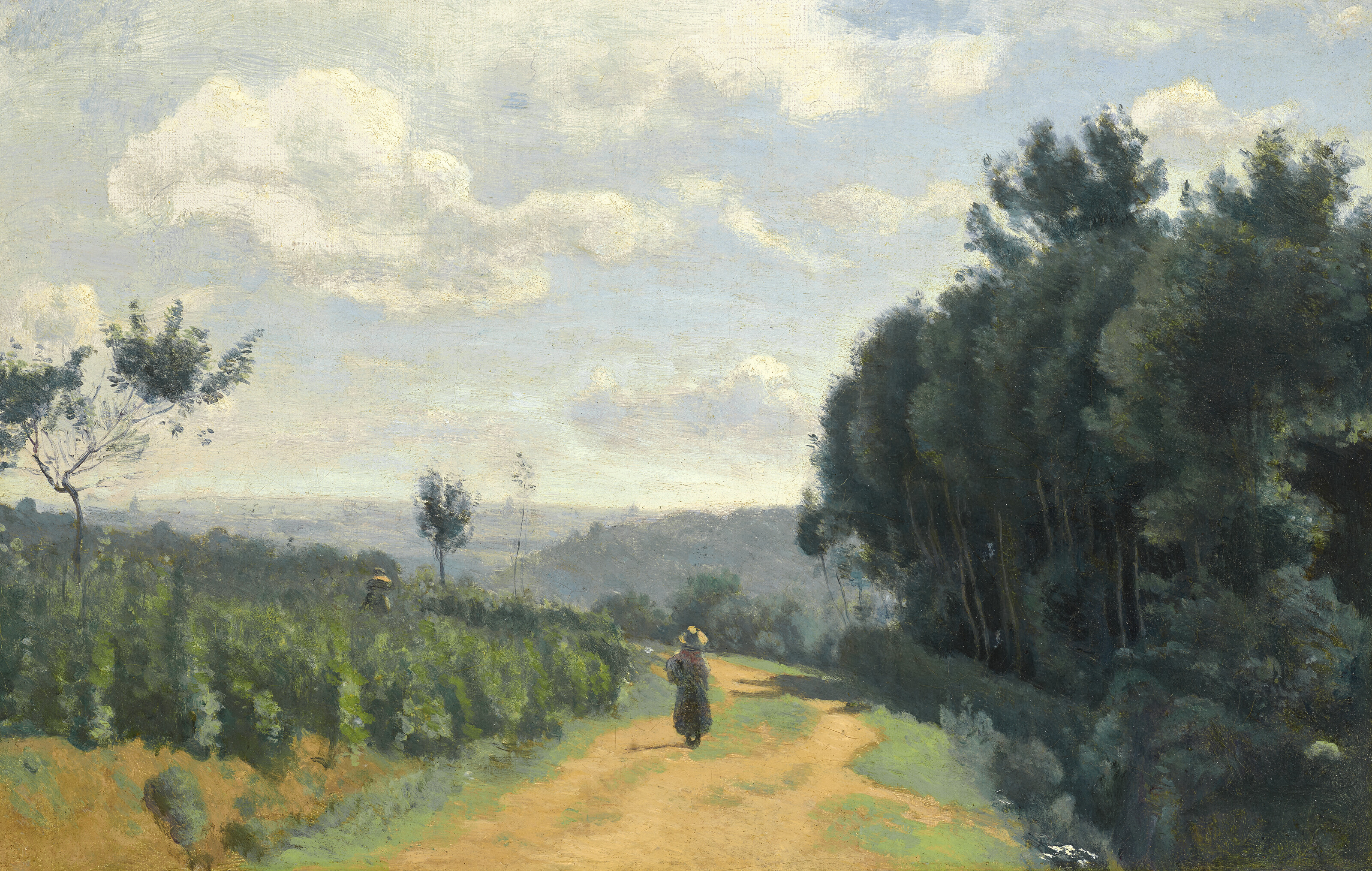 Les hauteurs de Sèvres - Le chemin Troyon