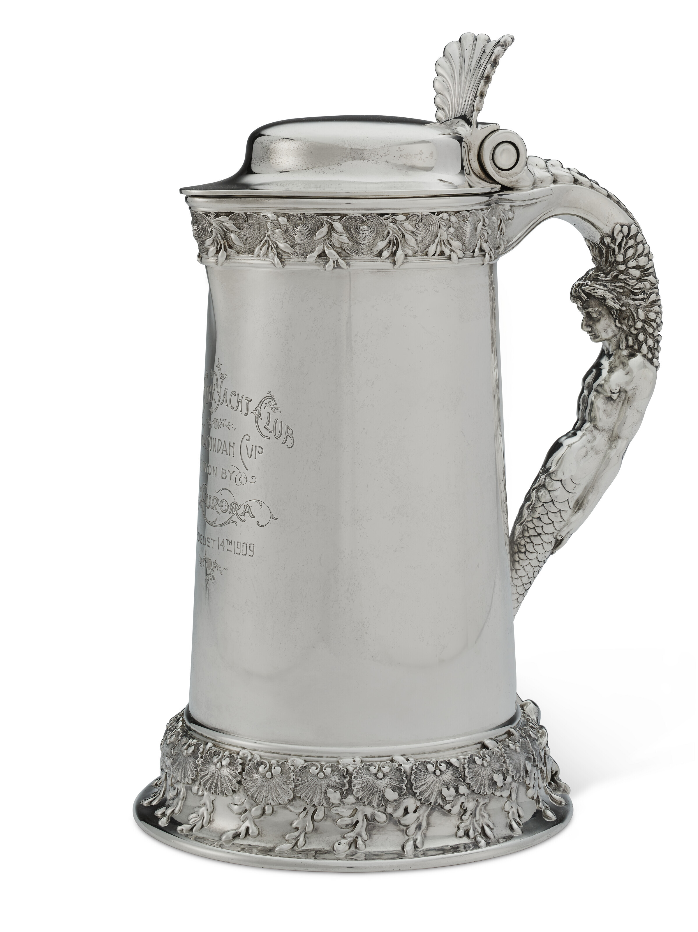A RARE JAMAICAN SILVER-GILT CUP AND COVER, MARK OF CHARLES ALLAN