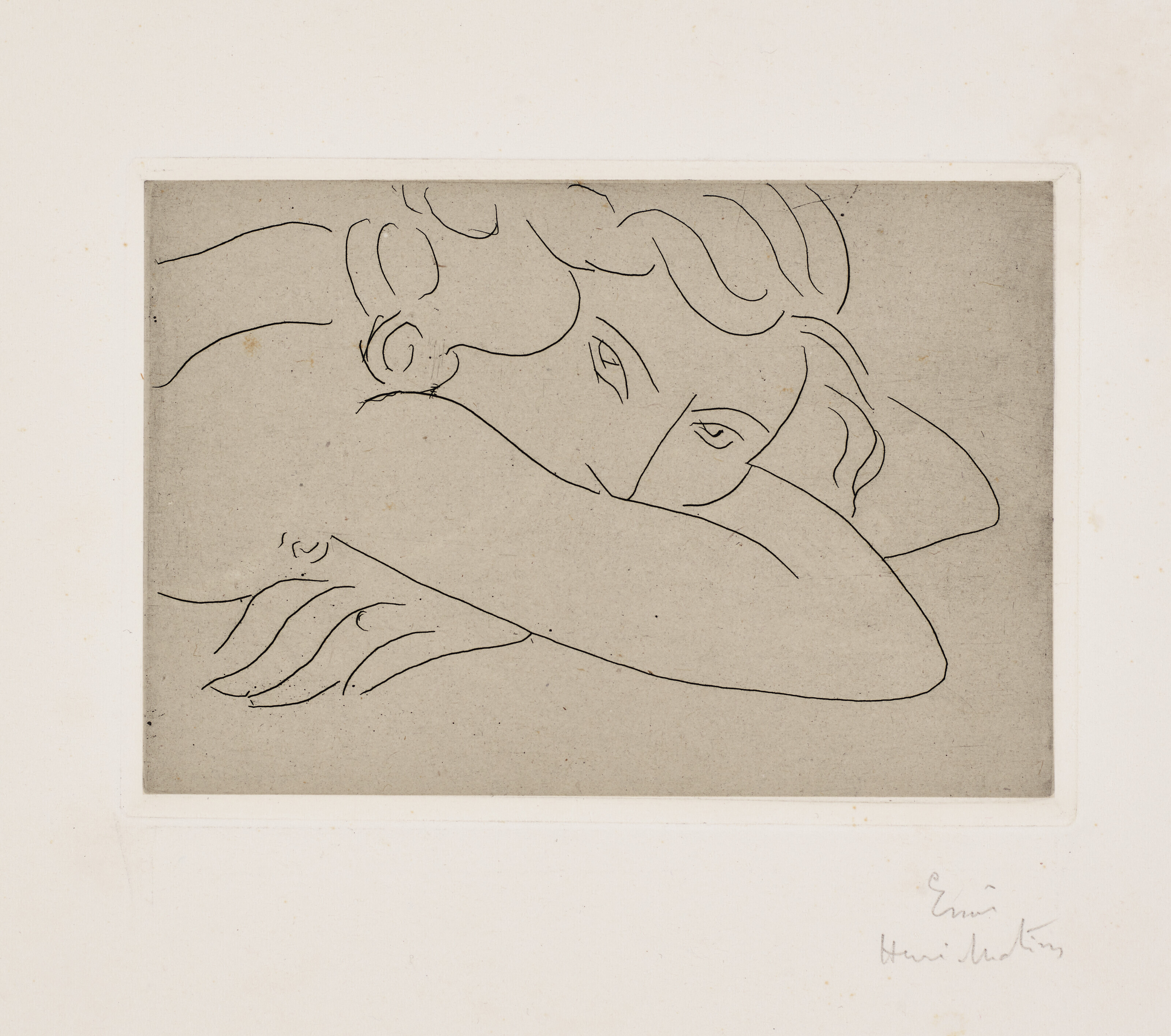 HENRI MATISSE (1869-1954), Jeune Femme le visage enfoui dans les