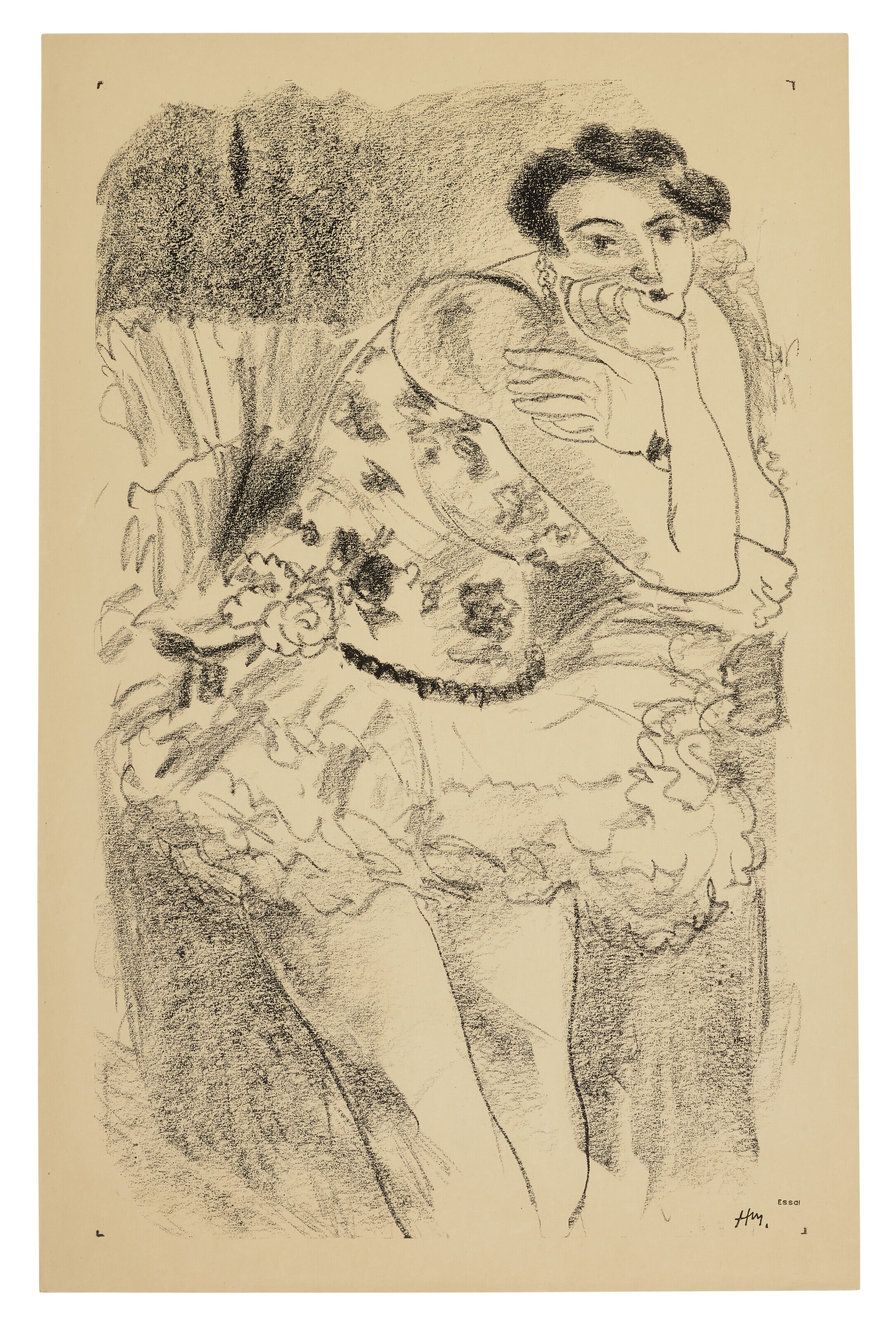 HENRI MATISSE (1869-1954), Fleurs et feuilles | Christie's