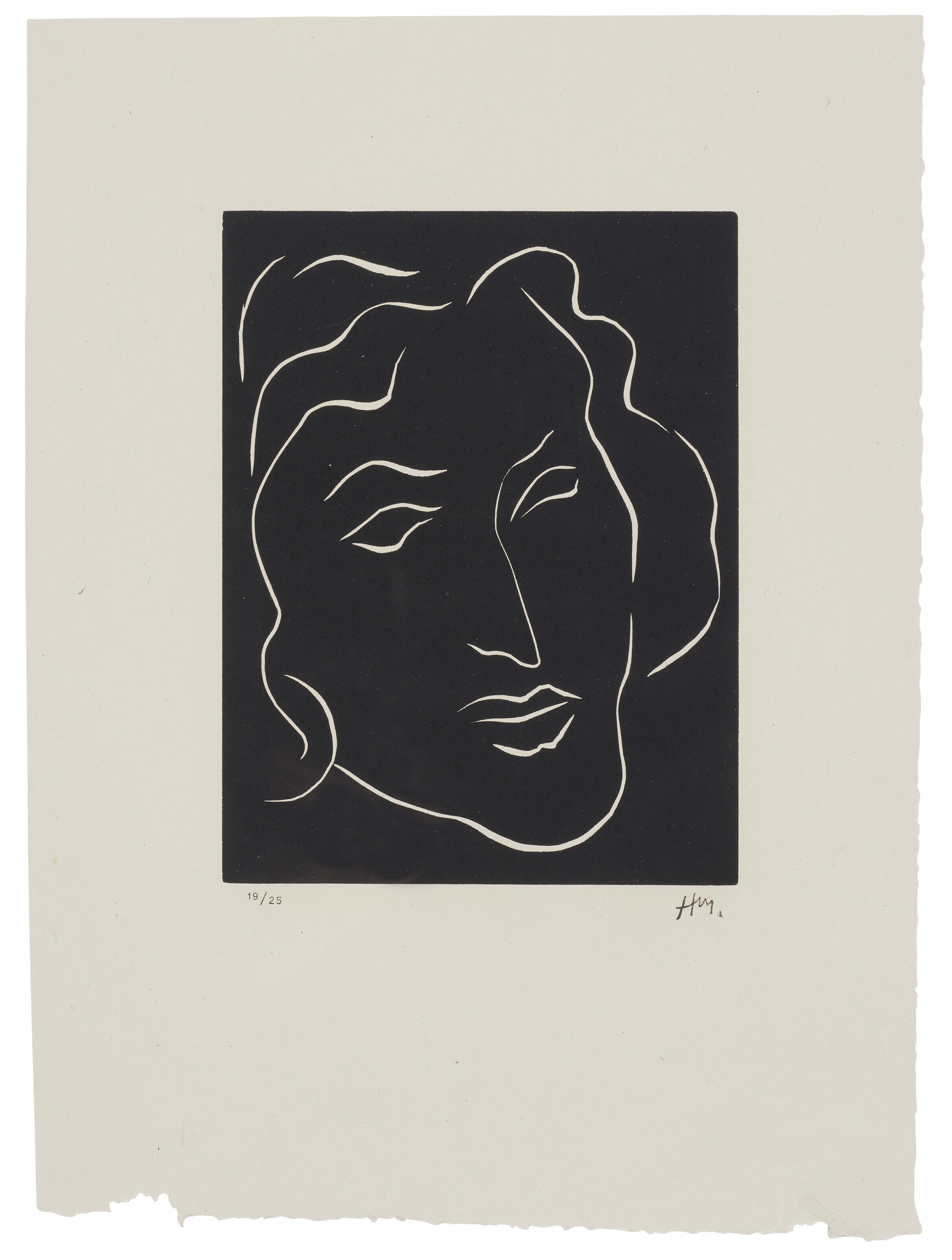 Matisse マティス Fleurs, Feuillages, Dessins HENRI MATISSE (1869-1954), Fleurs et feuilles | Christie's