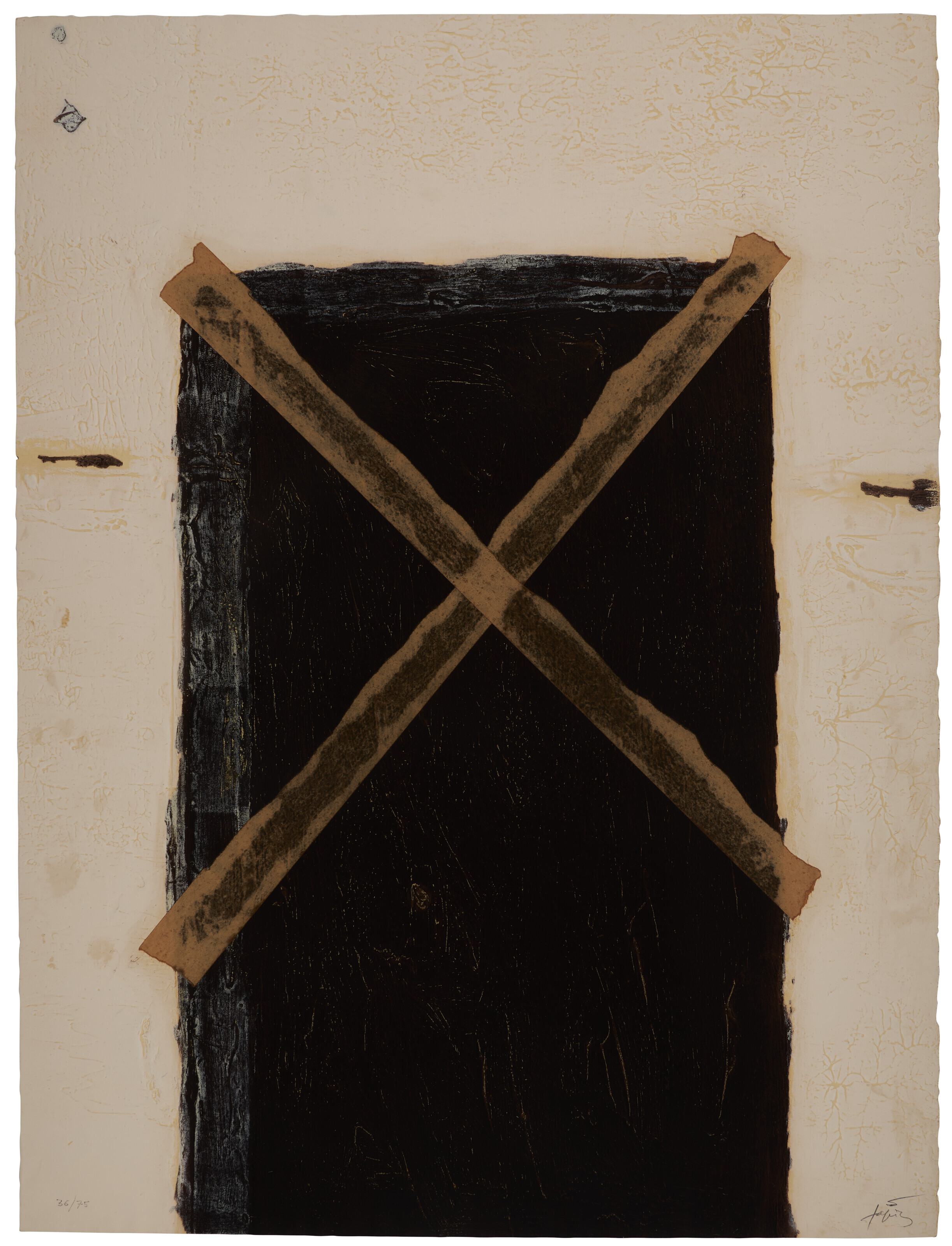 Catalog image of Two prints by the artist