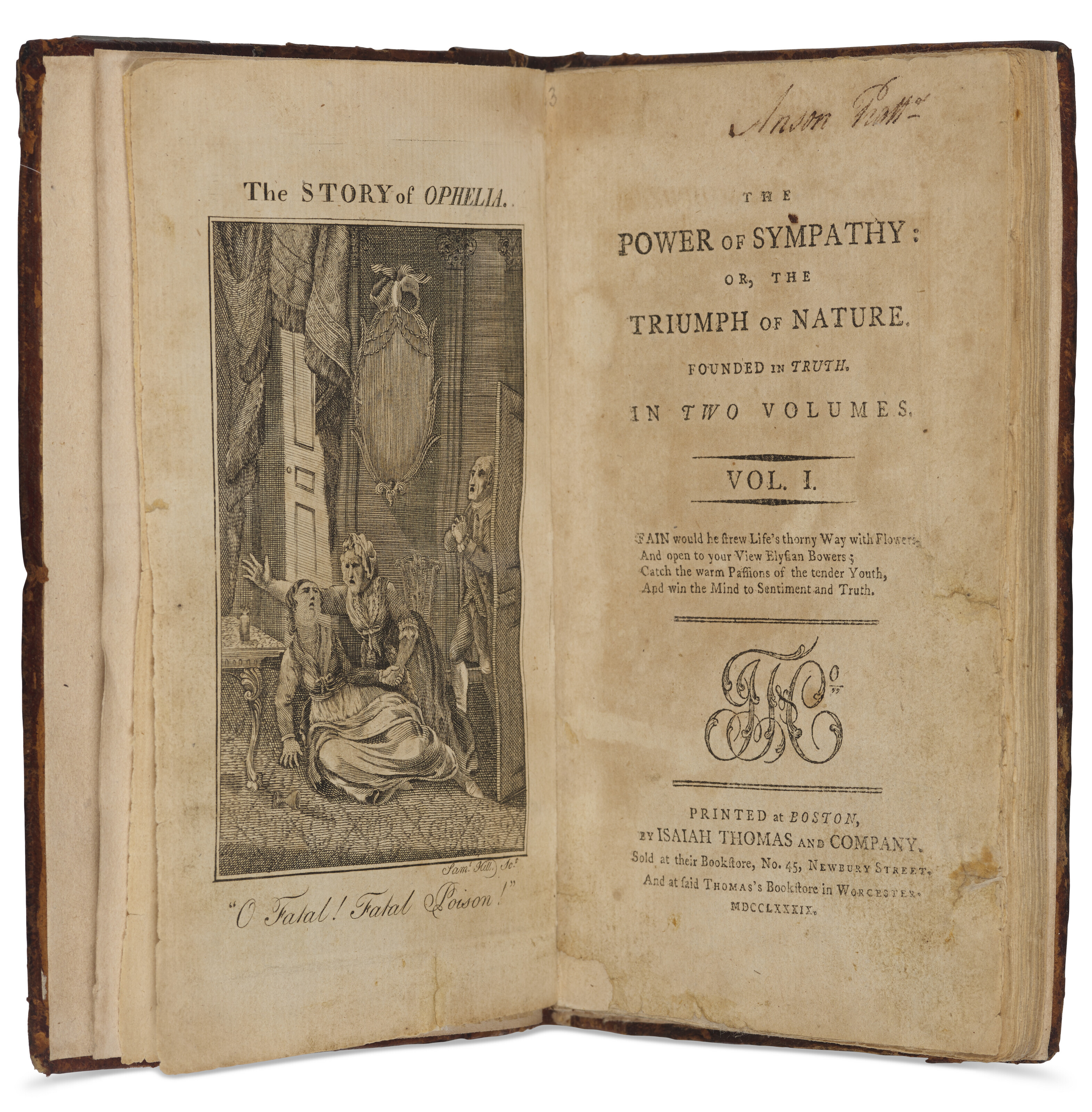The Power of Sympathy, William Brown, 1789 | Christie's