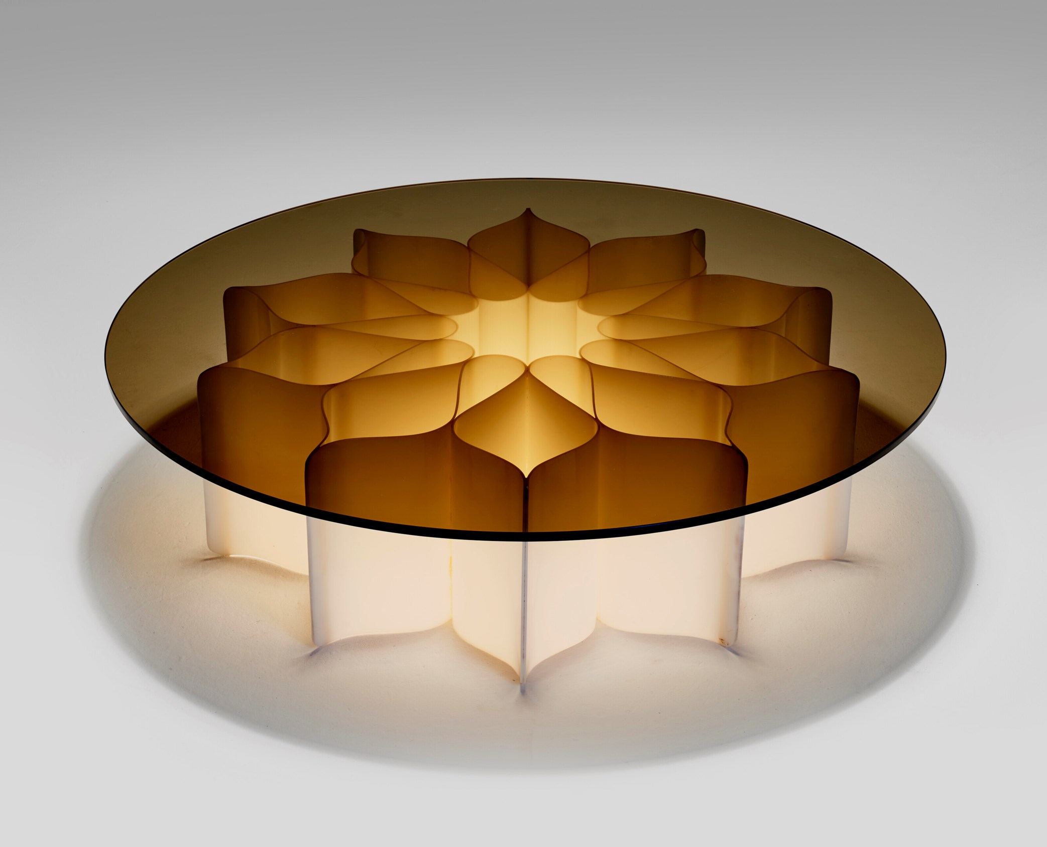 PIERRE PAULIN (1927-2009), 'Rosace' Low Table, designed circa 1970 ...
