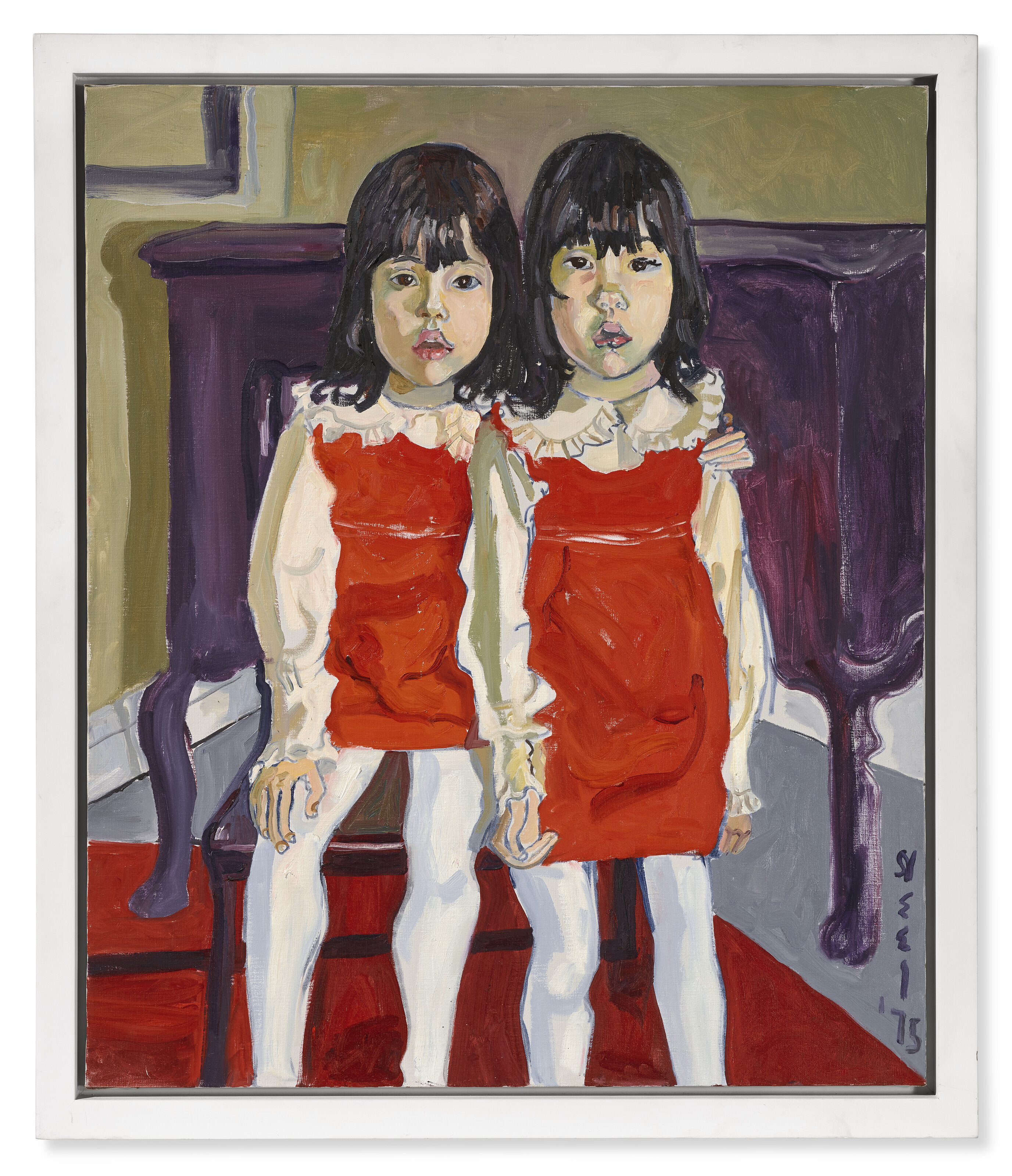 ALICE NEEL (1900-1984), The De Vegh Twins | Christie's