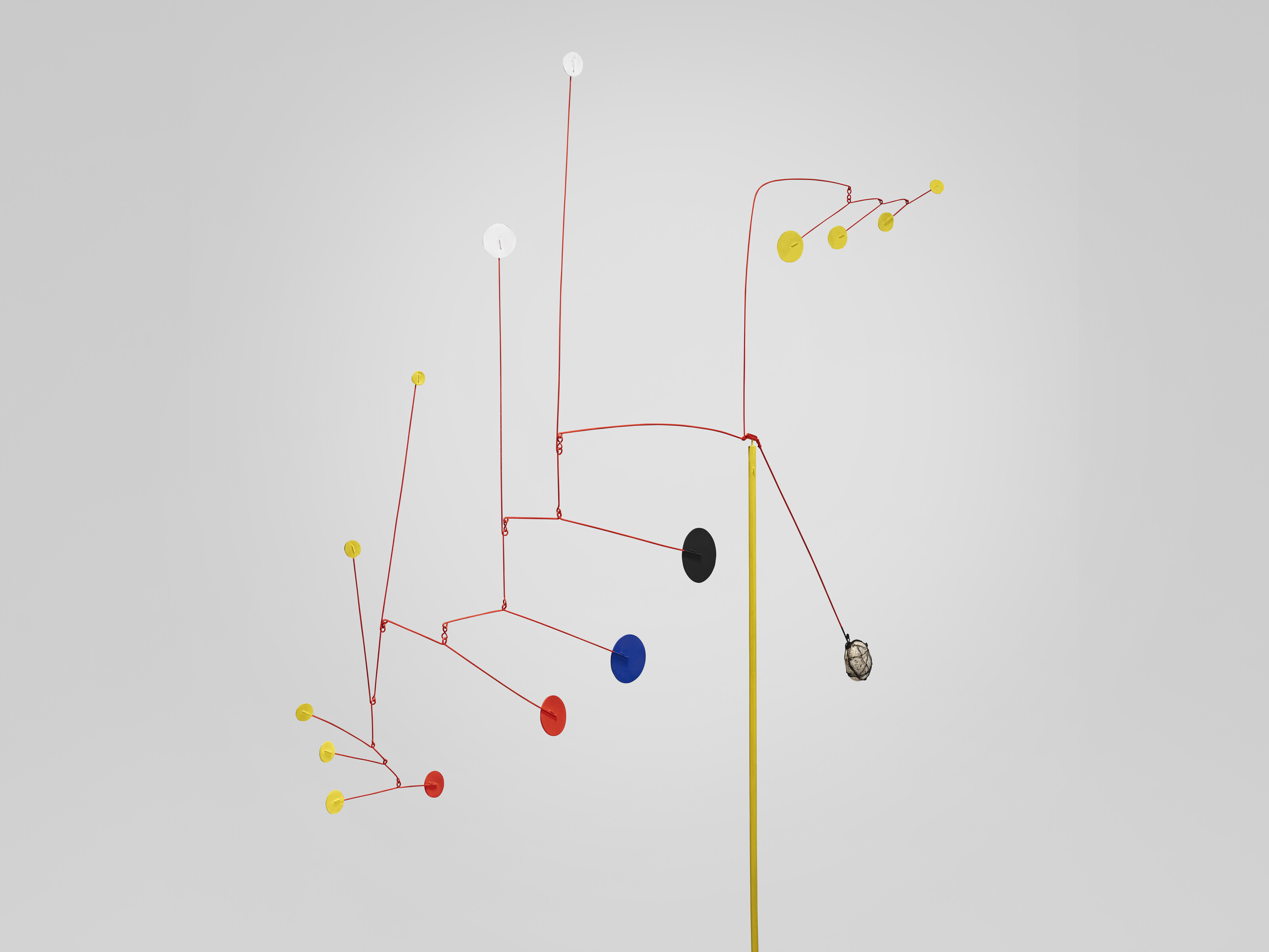 ALEXANDER CALDER (1898-1976), Caged Stone on Yellow Stalk | Christie's