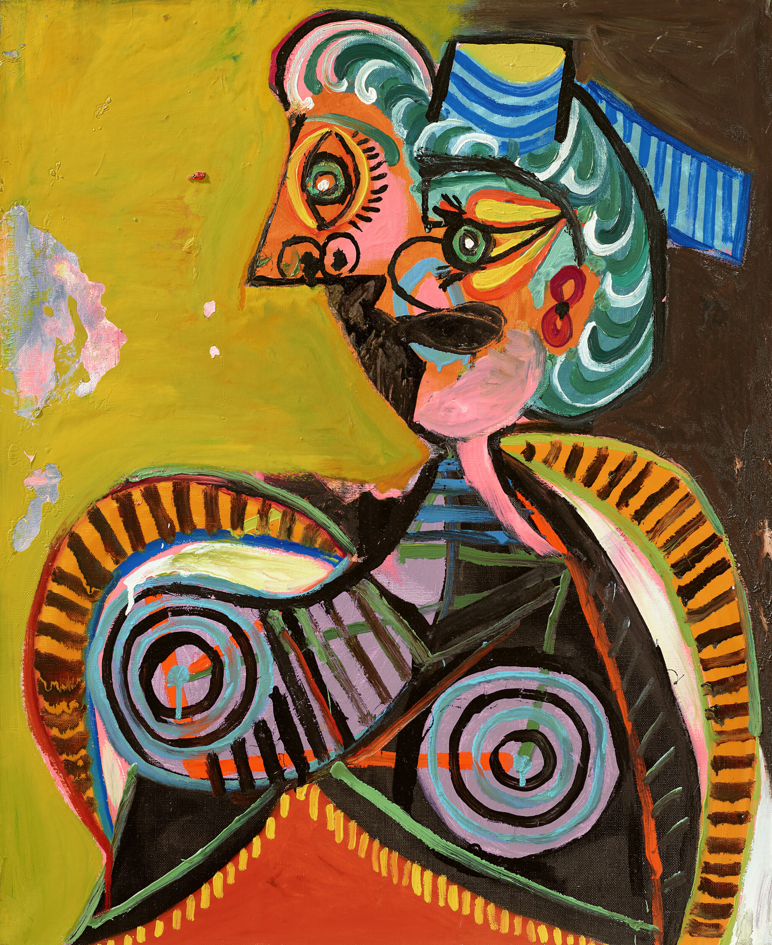 Pablo Picasso (1881-1973), L'Arl&eacute;sienne (Lee Miller), 1937. Oil and Ripolin on canvas. 28 ⅞ x 23 &frac12; in (72.7 x 59.8 cm). Sold for $24,560,000 in Masterpieces from the S.I. Newhouse Collection on 11 May 2023 at Christies in New York