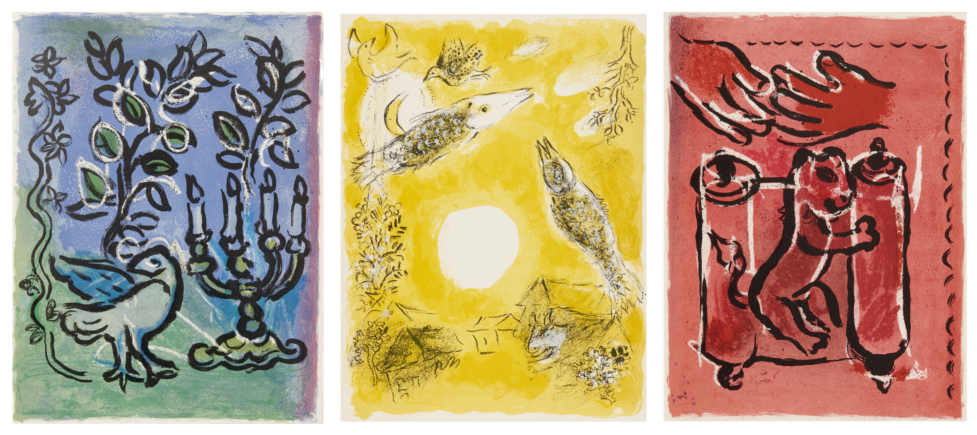 Chagall、LE COUPLE、海外版超希少レゾネ、新品額付 Marc
