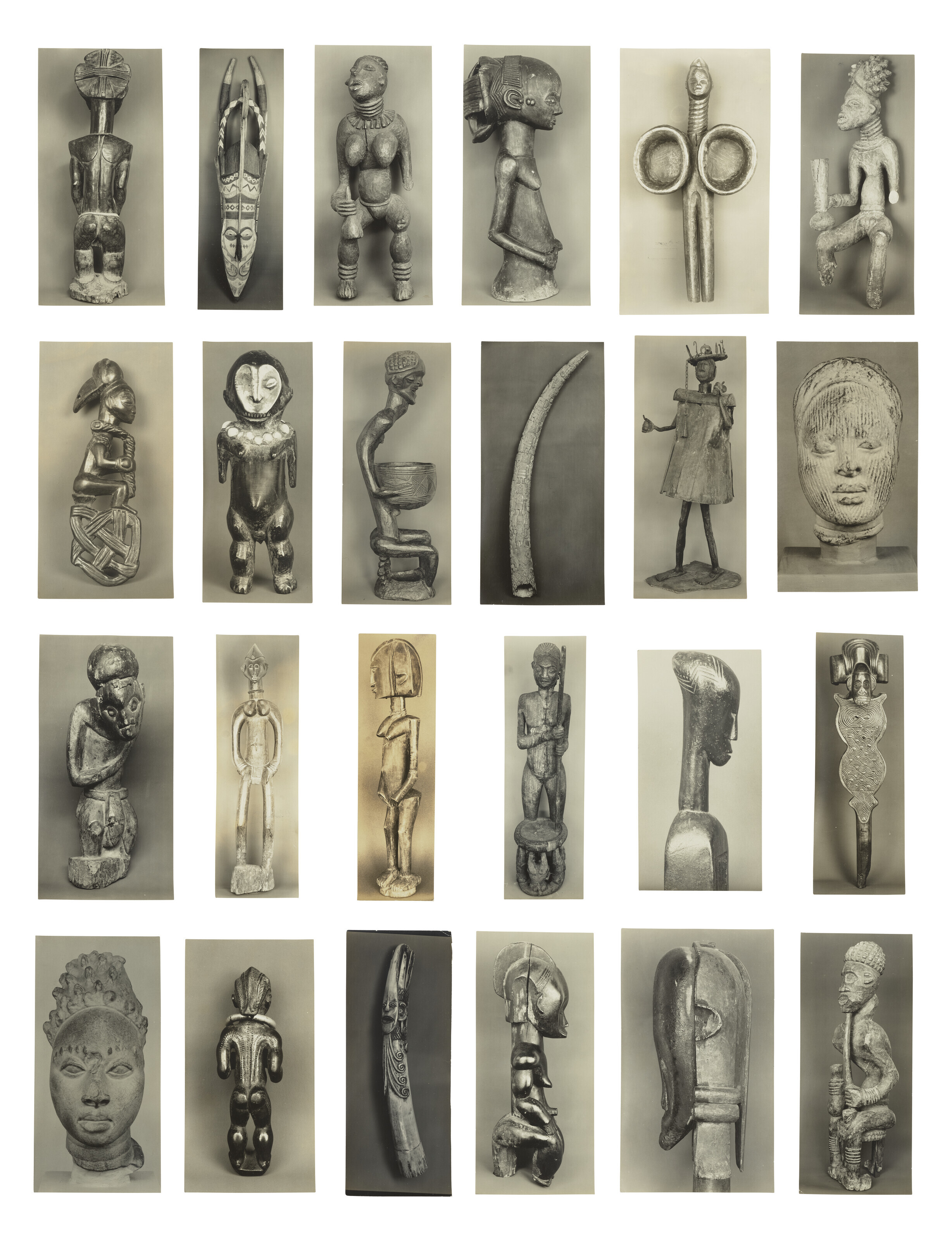 WALKER EVANS (19031975), Photographs from African Negro Art, 1935