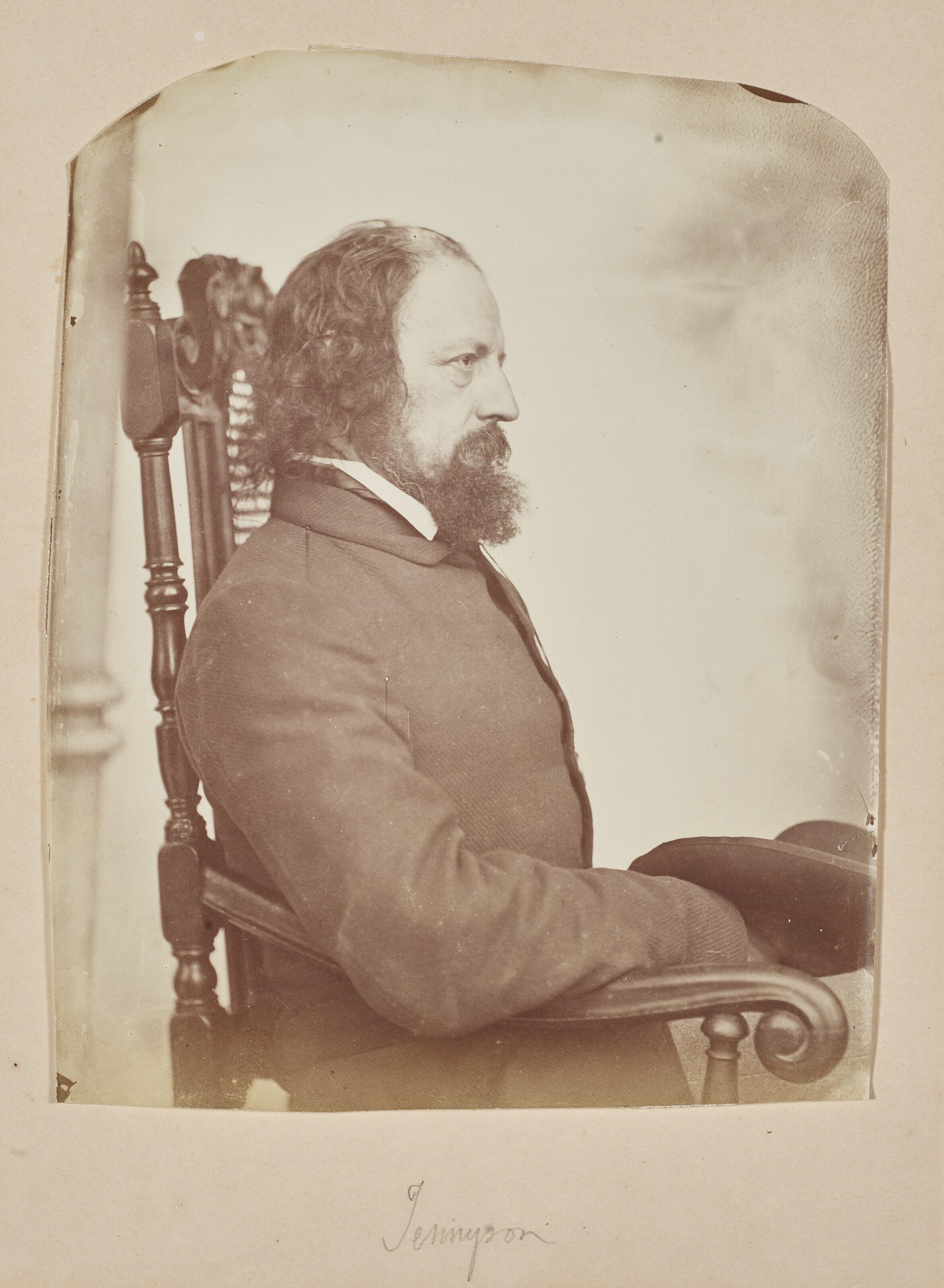Catalog image of Alfred Lord Tennyson, c. 1865