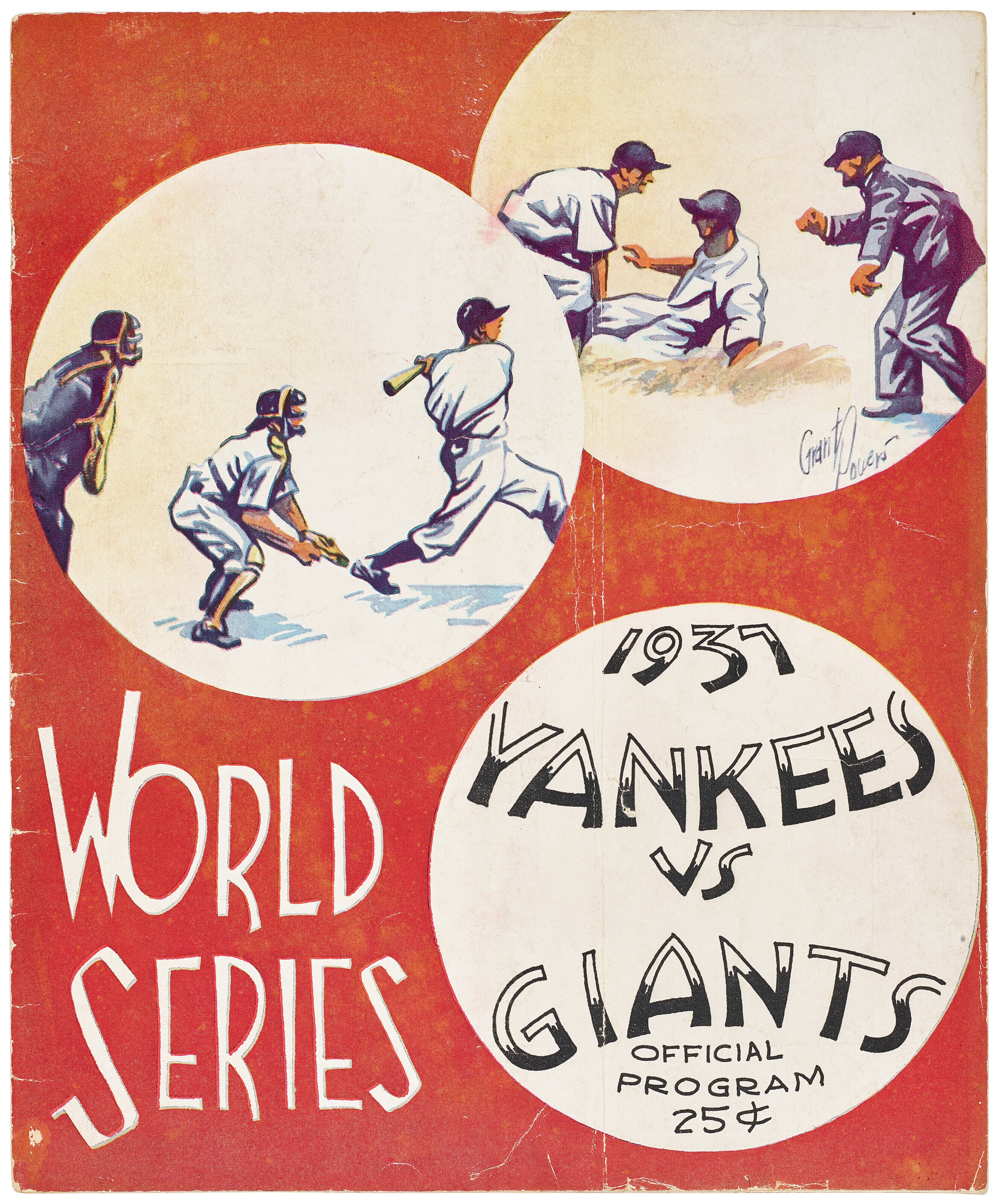 1937 WORLD SERIES PROGRAM (GAME AT YANKEE STADIUM), Christie's