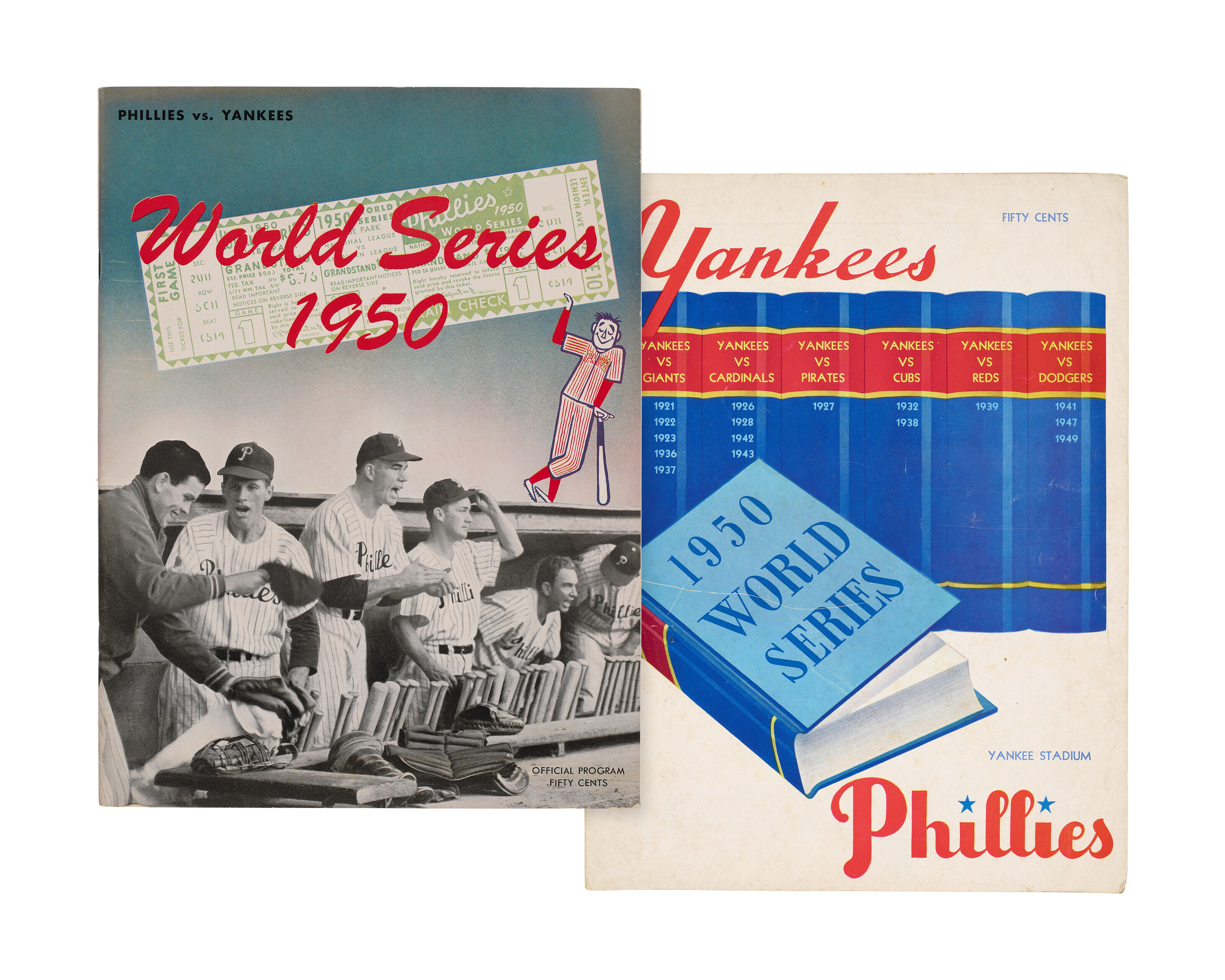 1950 WORLD SERIES PROGRAMS (2), | Christie’s