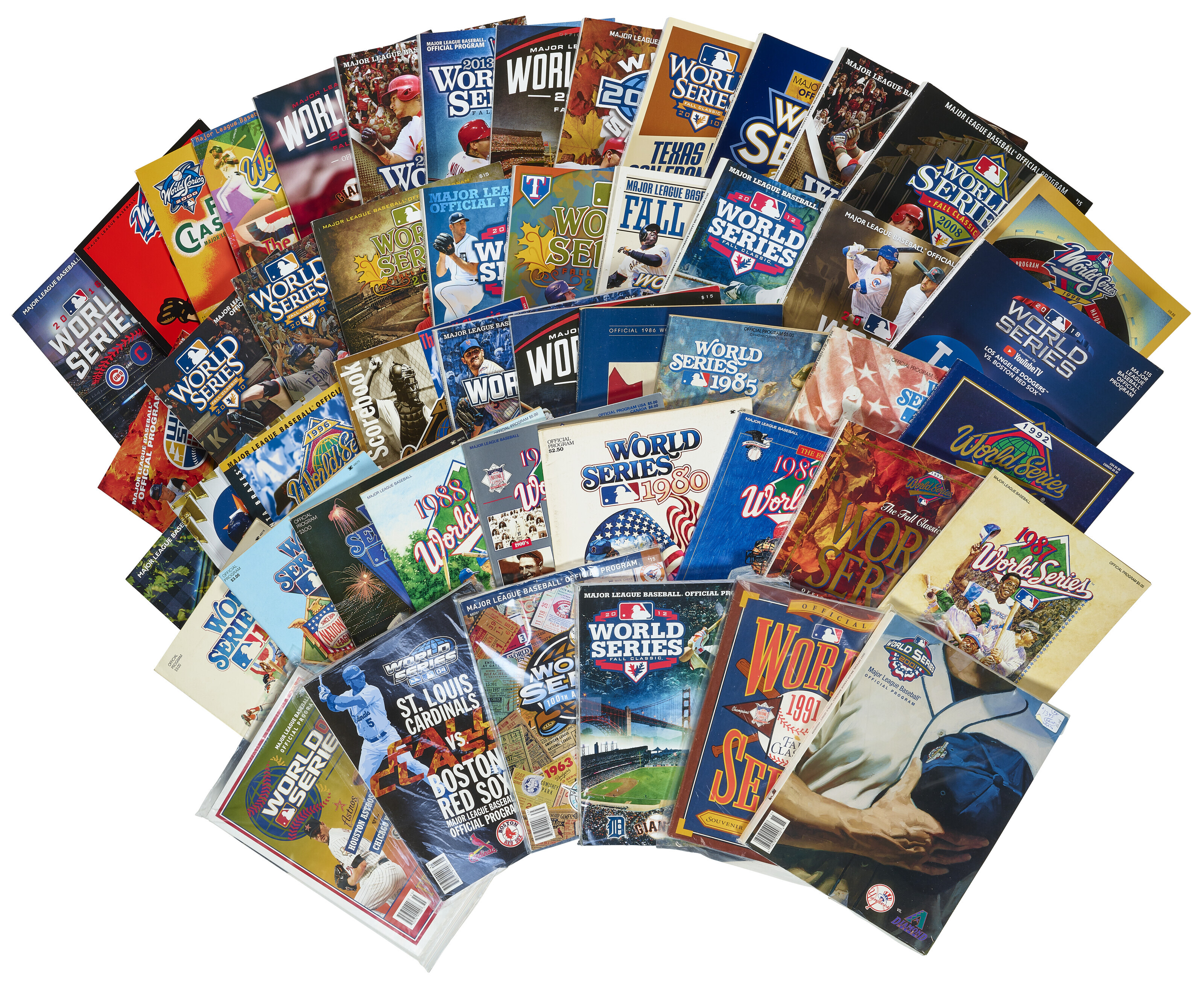 1980-2018 WORLD SERIES PROGRAMS (COMPLETE RUN OF 49 TOTAL), | Christie’s