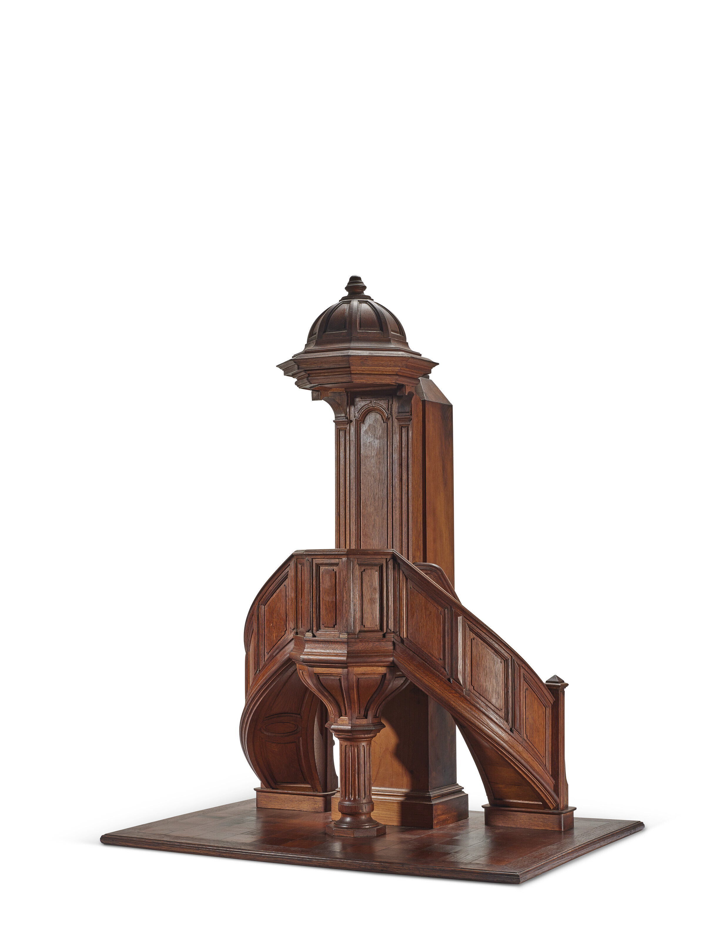 GRAND CHEF-D'OEUVRE DE MAÎTRISE DE COMPAGNON CHARPENTIER REPRÉSENTANT ...