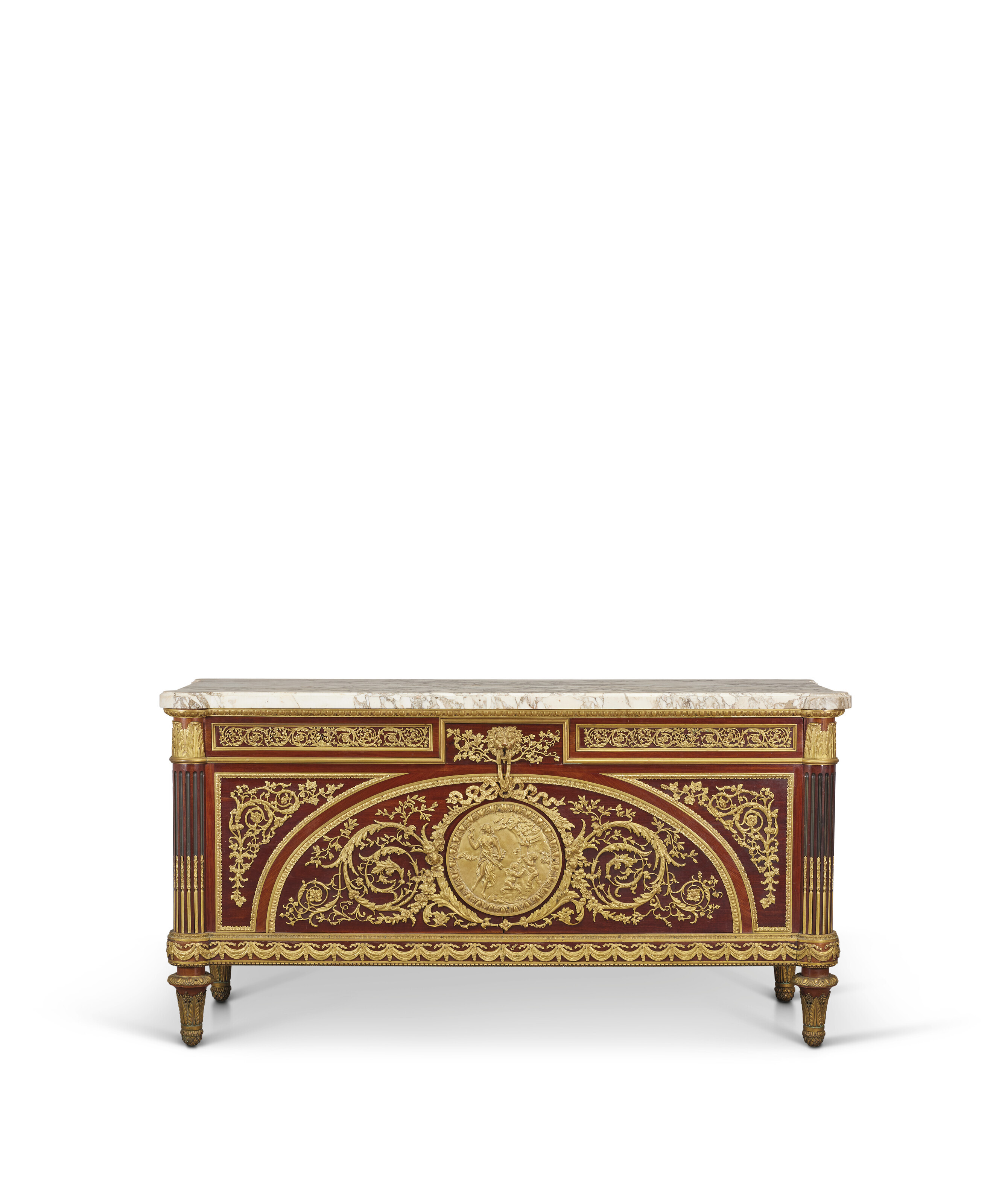 COMMODE DE STYLE LOUIS XVI, DEBUT DU XXe SIECLE, D'APRES LE MODELE DE ...