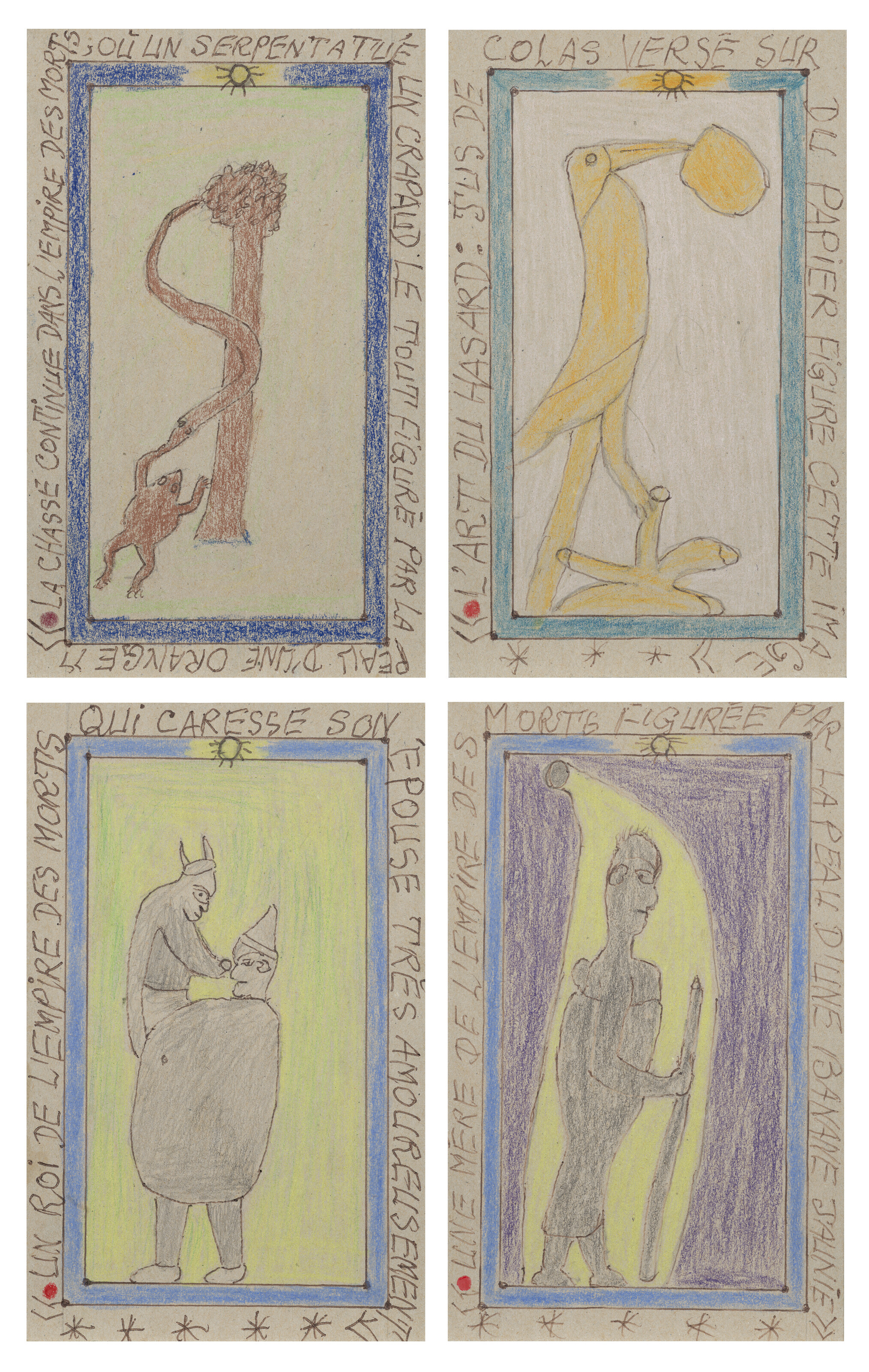 Catalog image of (i) La chasse continue dans l'empire des morts, où un serpent a tué un crapaud …