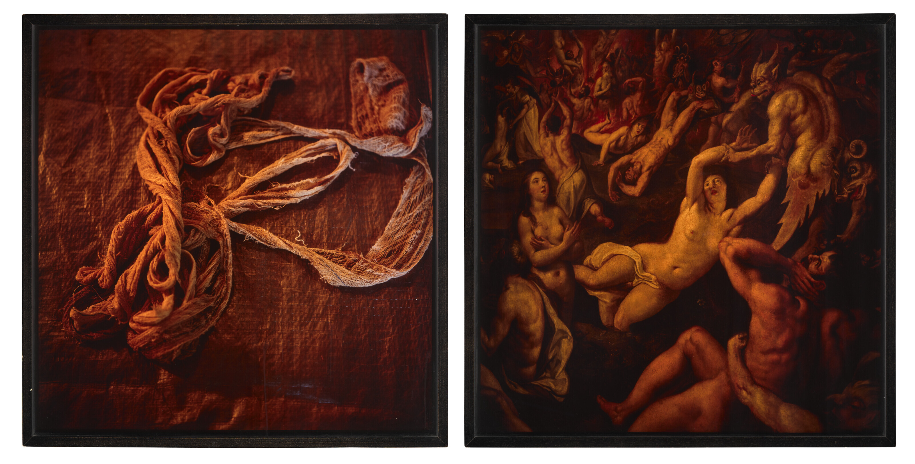 Catalog image of Hell Diptych, 1994