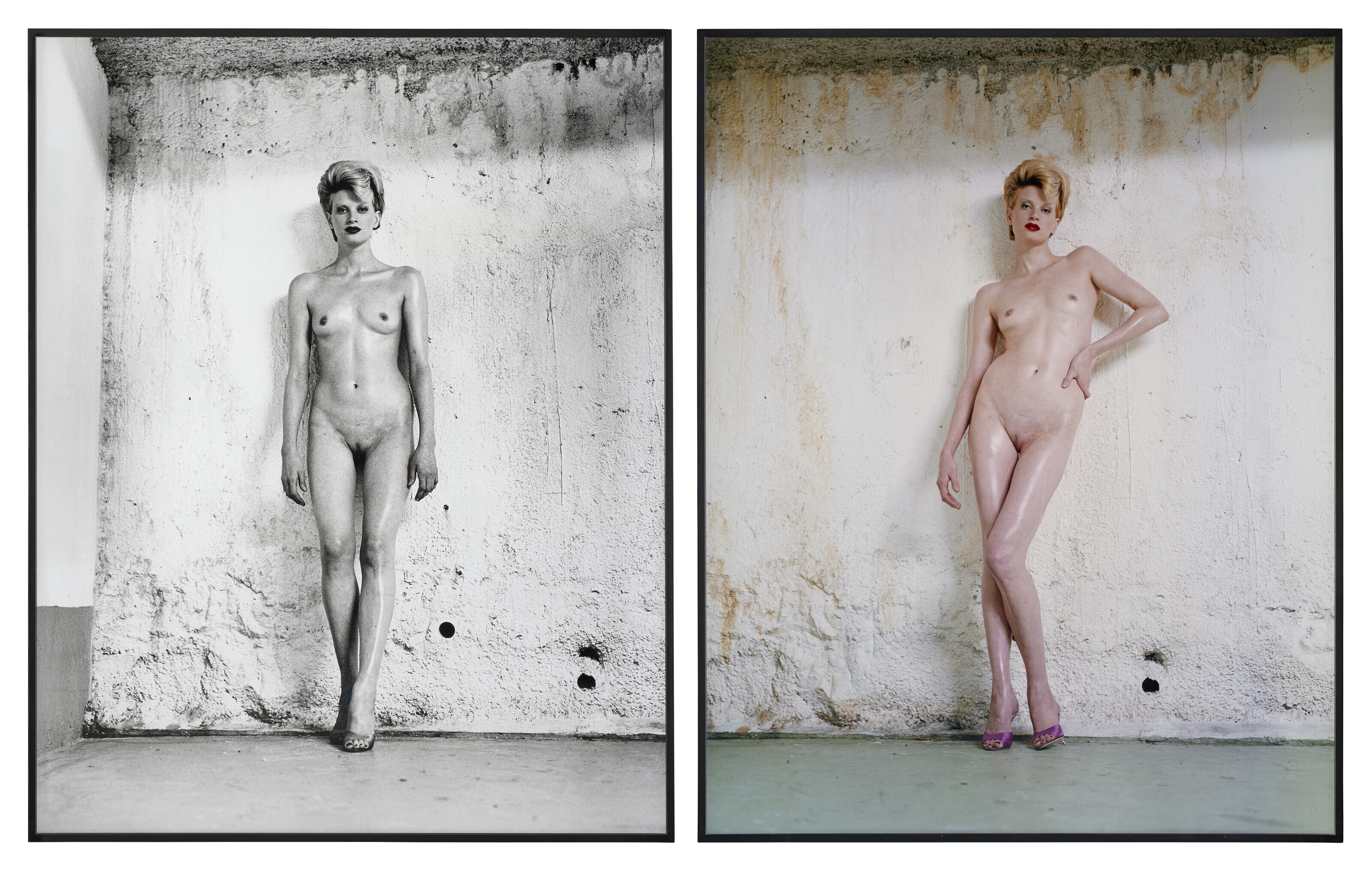 Helmut Newton (1920-2004), &ldquo;Nude of Kristen McMenamy&rdquo;, Monte-Carlo, 1995. Image: 147 x 116 cm (57⅞ x 45⅝ in). Sold for €44,100 on 6 June 2023 at Christie’s Online