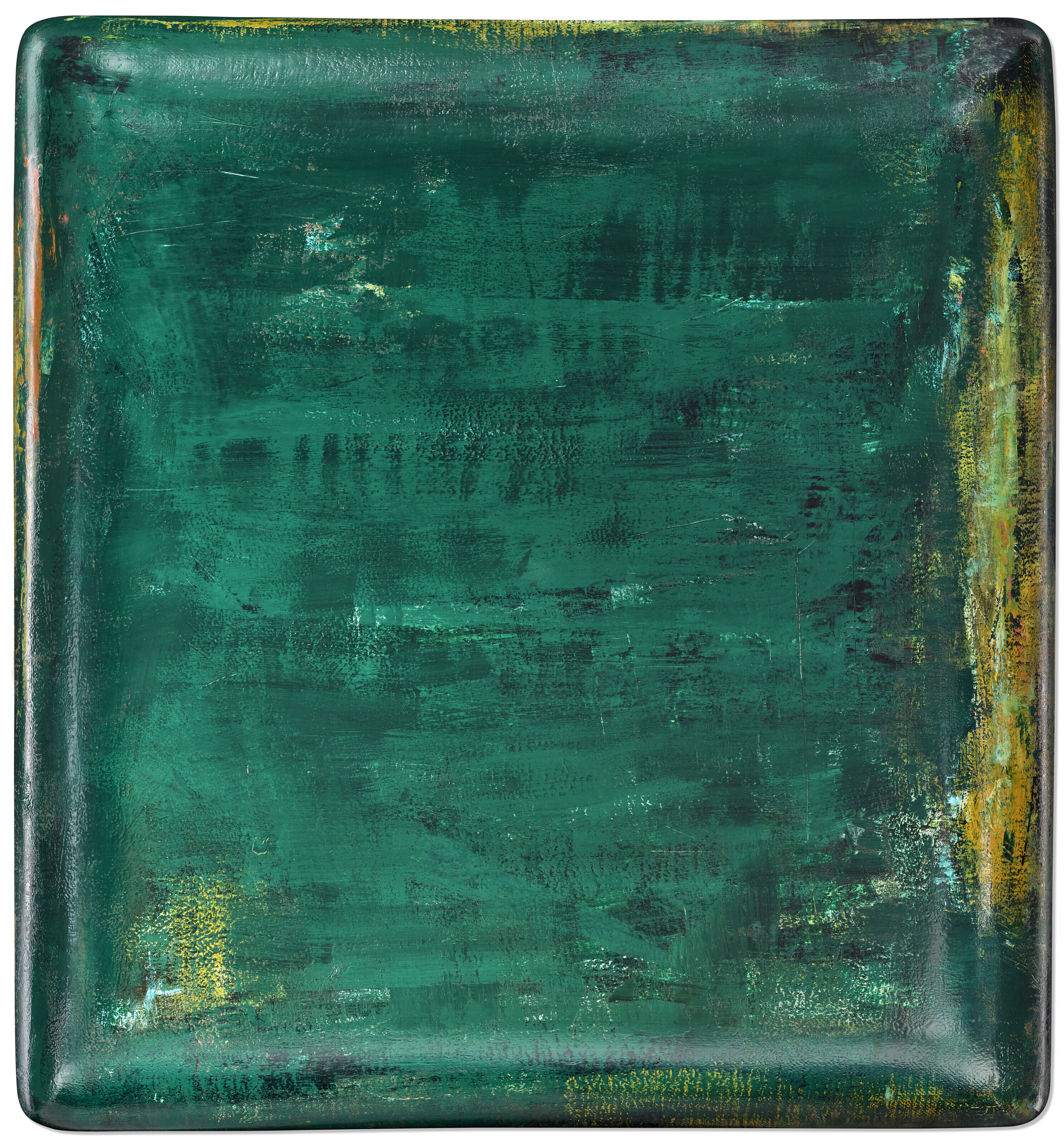 希少Painting on China お値下しました Su Xiaobai (né en 1949), Green Amber | Christie's